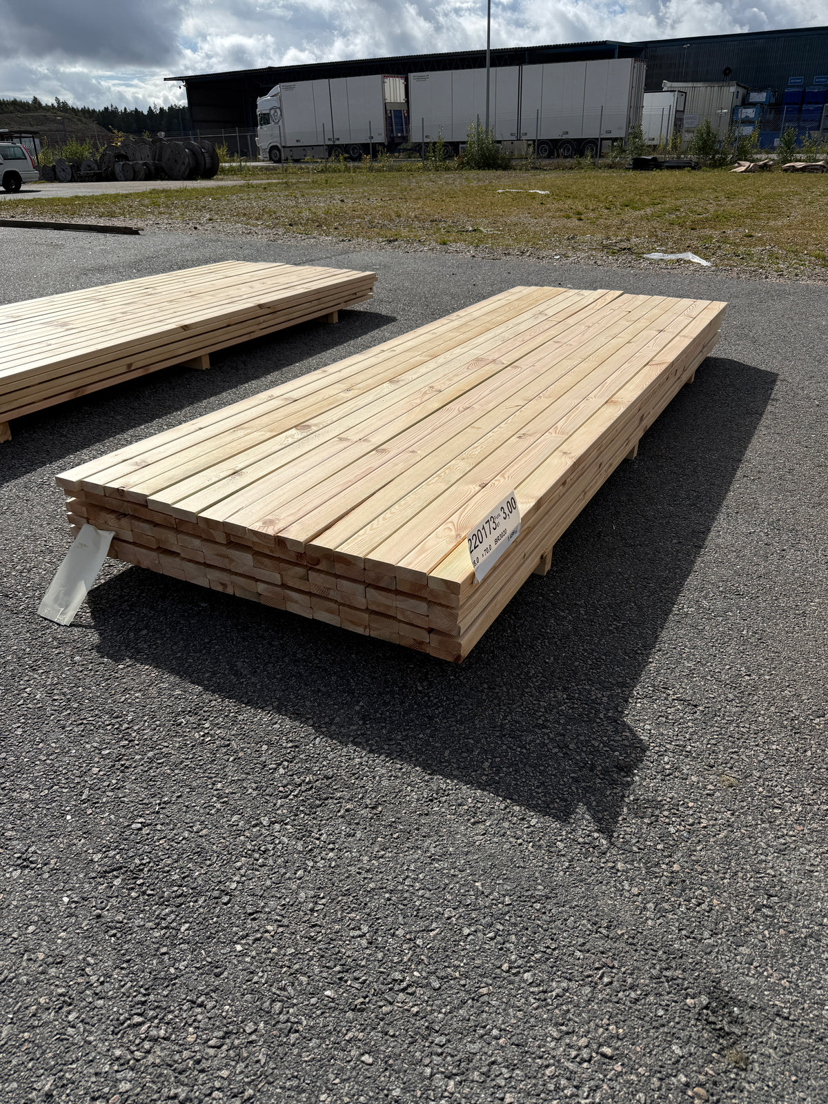 Paket Glespanel 28x70 mm – 3,00 m Furu 90 st