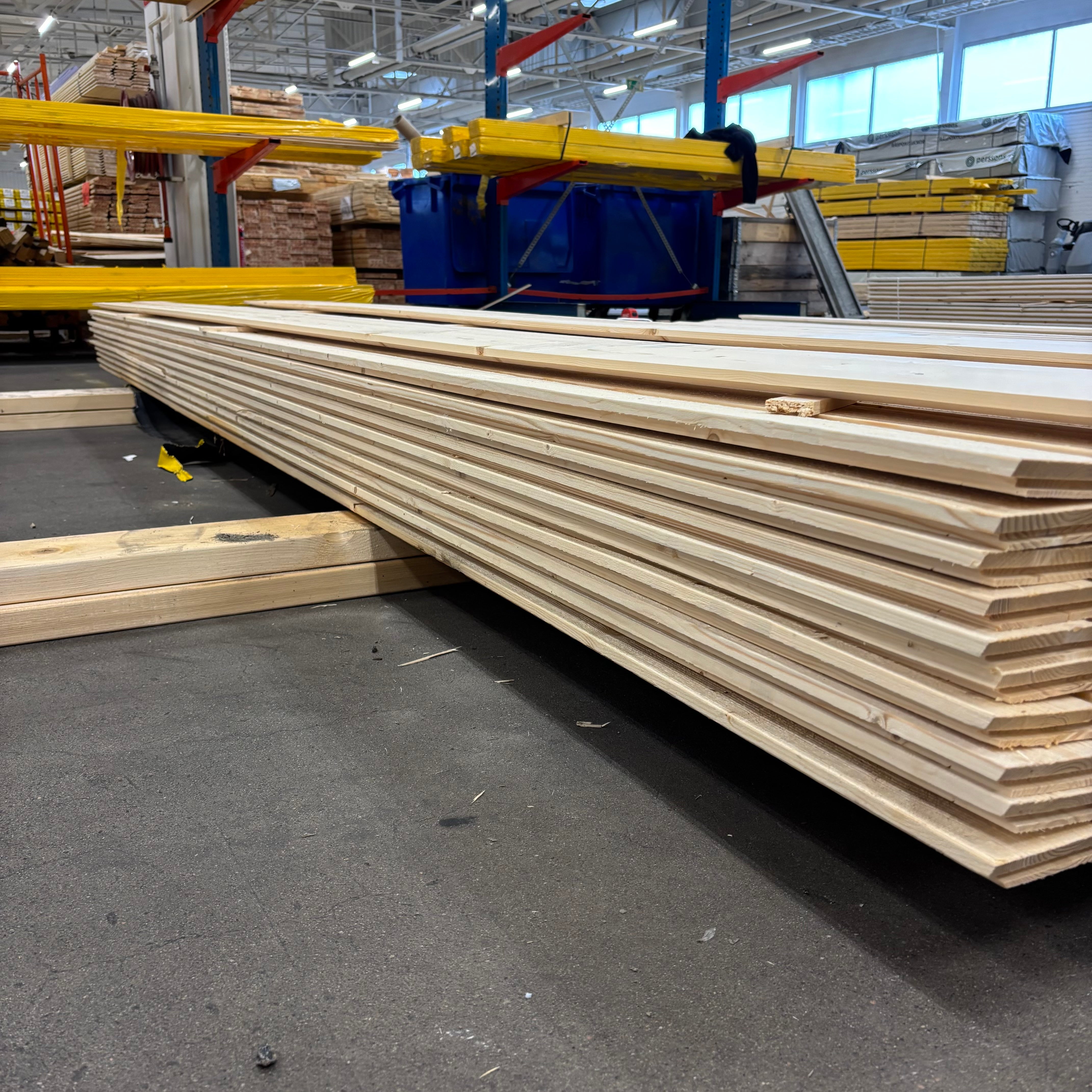 Paket Ytterpanel 22x120mm – 94 st 4.195m