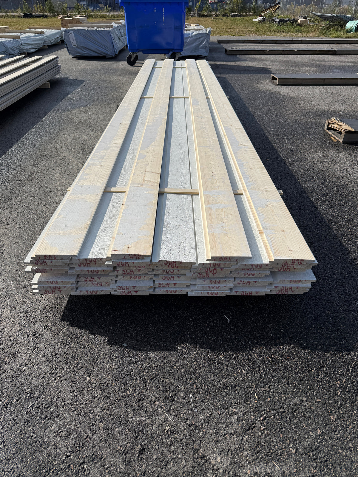 Paket Mossepanel 21x160mm, 46st 5,40m Mellanstruken