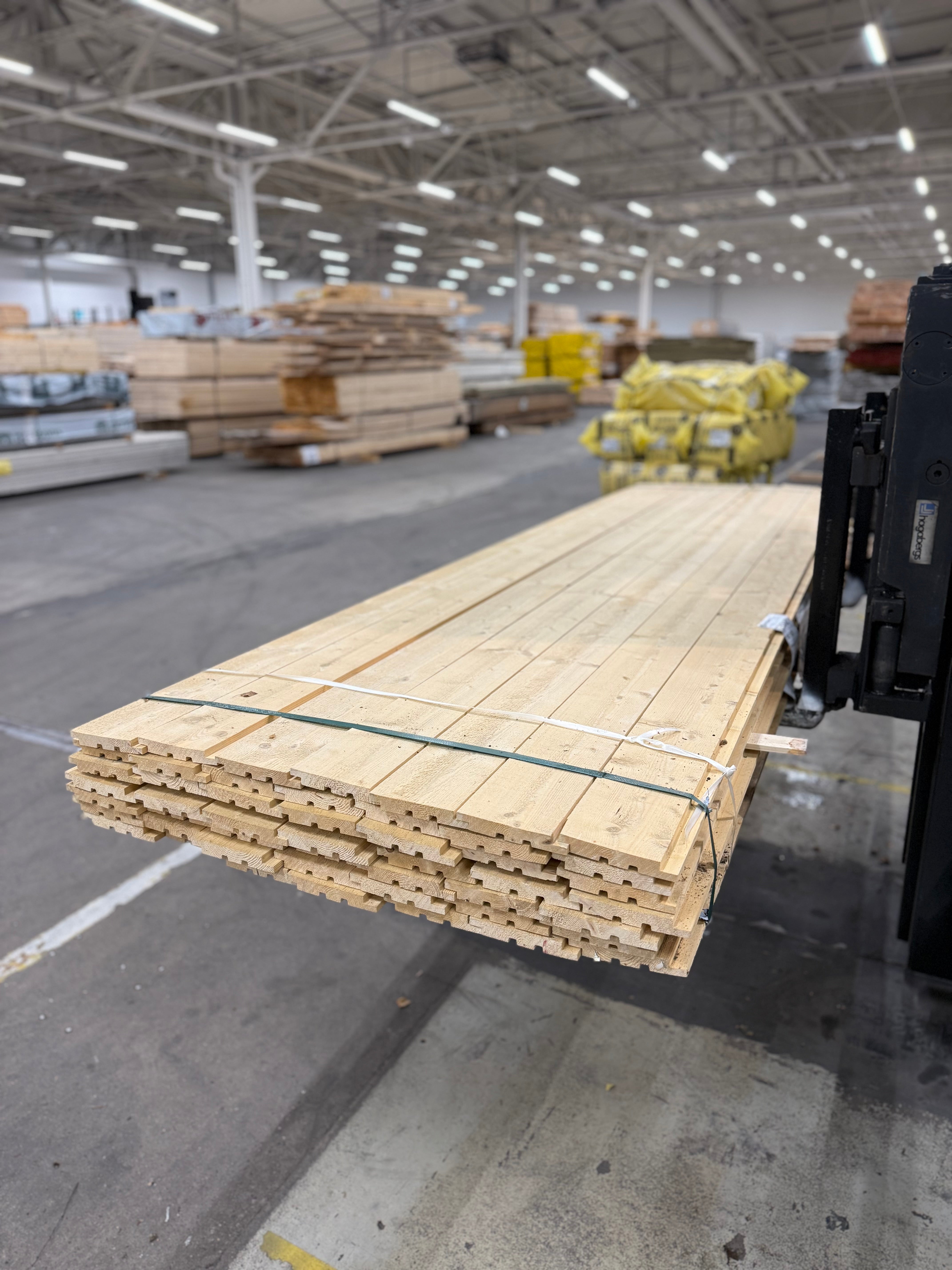 Paket Hakfals 21x144 mm – 49 st (3,30 m, Järnvitriol)