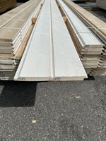 Paket Ytterpanel Dubbelfas Halvspont 22x145mm 4,80m 90st Grundmålad