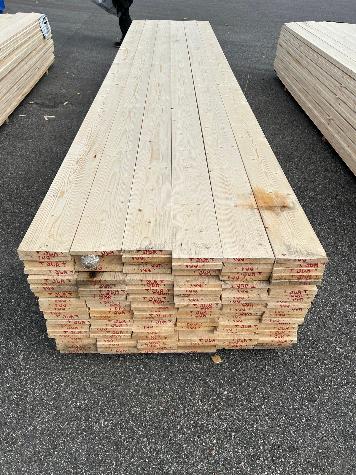 Parti Finsågade Brädor 22x170 mm – 4,80 m Obehandlade