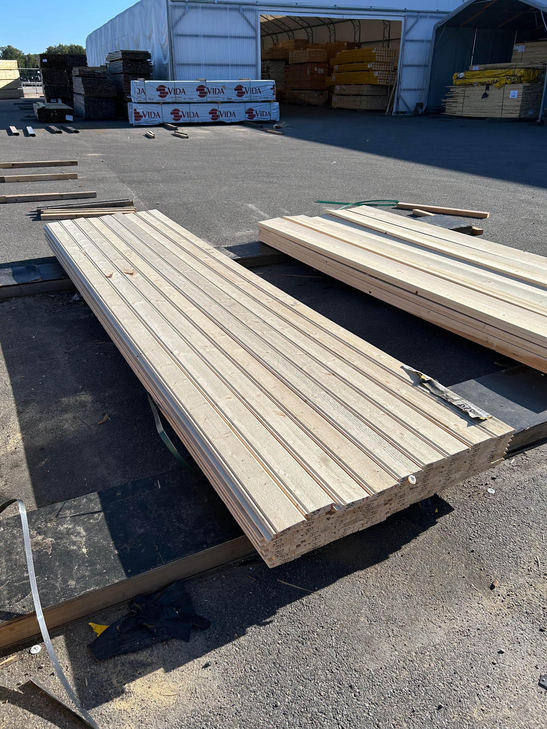 Parti Pärlfals 22x120mm 3,90m 72st Gran- Obehandlad