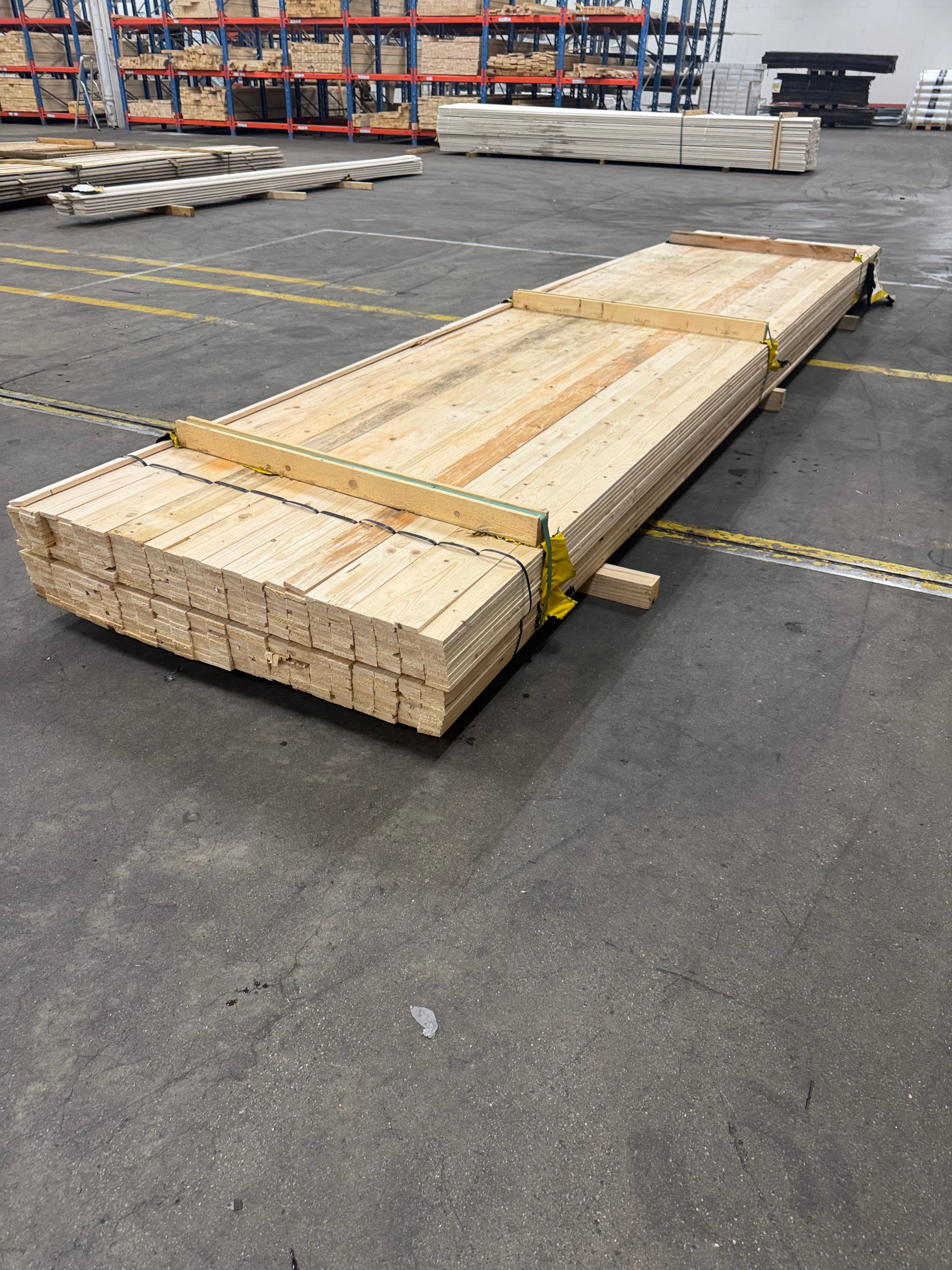 Paket Läkt 12x48mm – 440 st (4,80 m, Obehandlad Gran, Vattenskadad/Utsorterad)