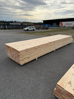 Paket Hyvlade Furu Brädor 36x148mm 4,50–4,80m – 105st (Andra sortering)