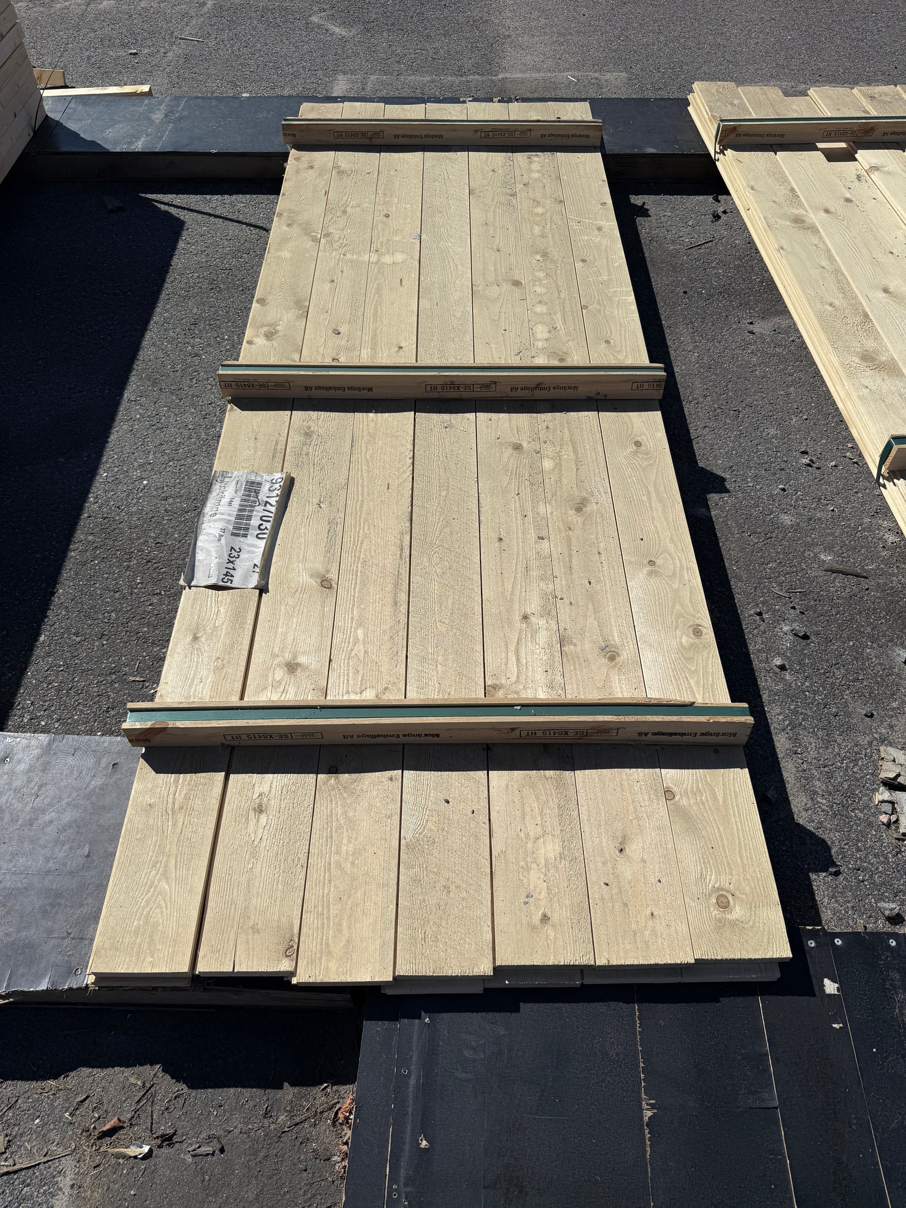 Paket Råspont/ Luckämne 23x145mm 2,70m 14st