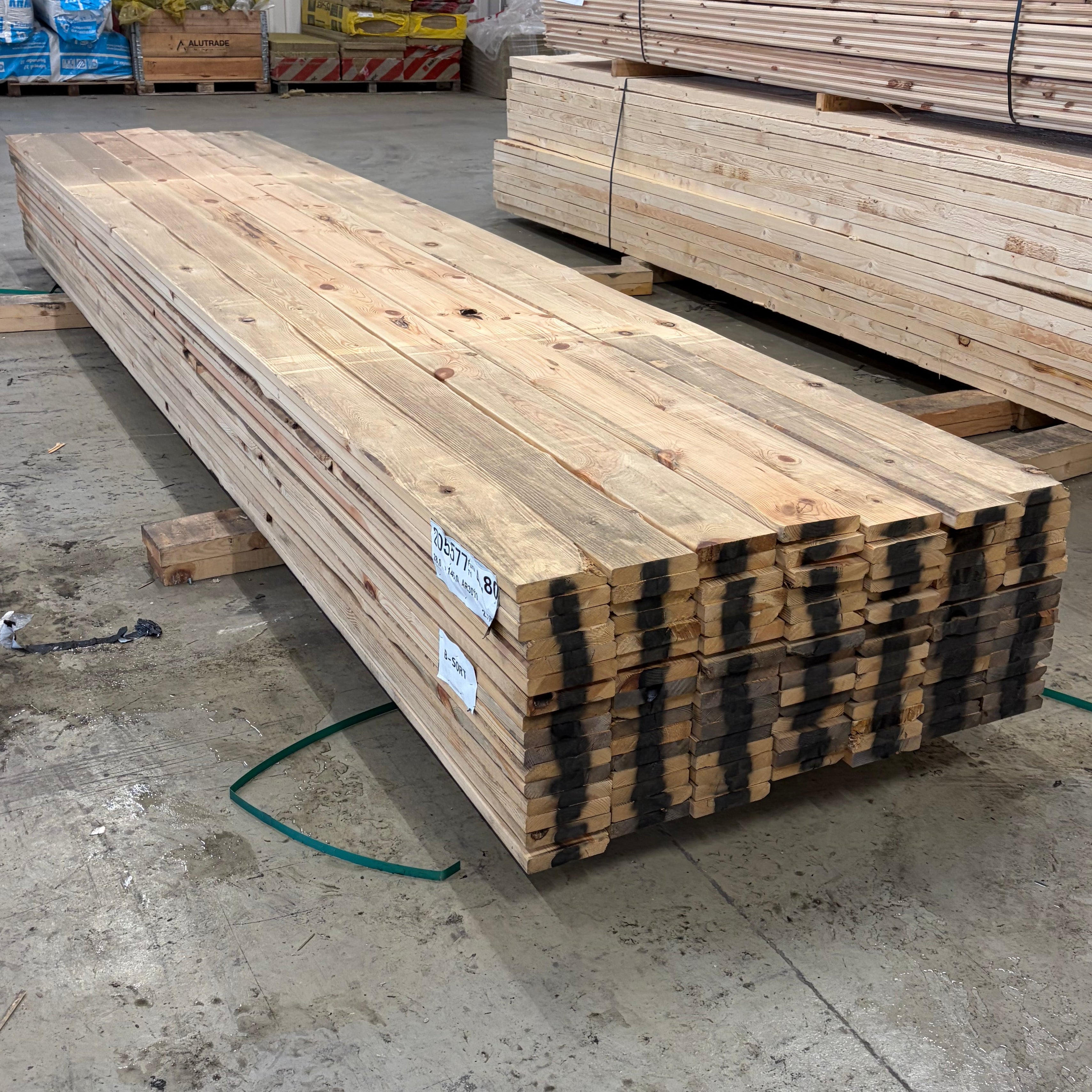 Paket trall 28x145 furu 4.80 m 112 st - Spirec