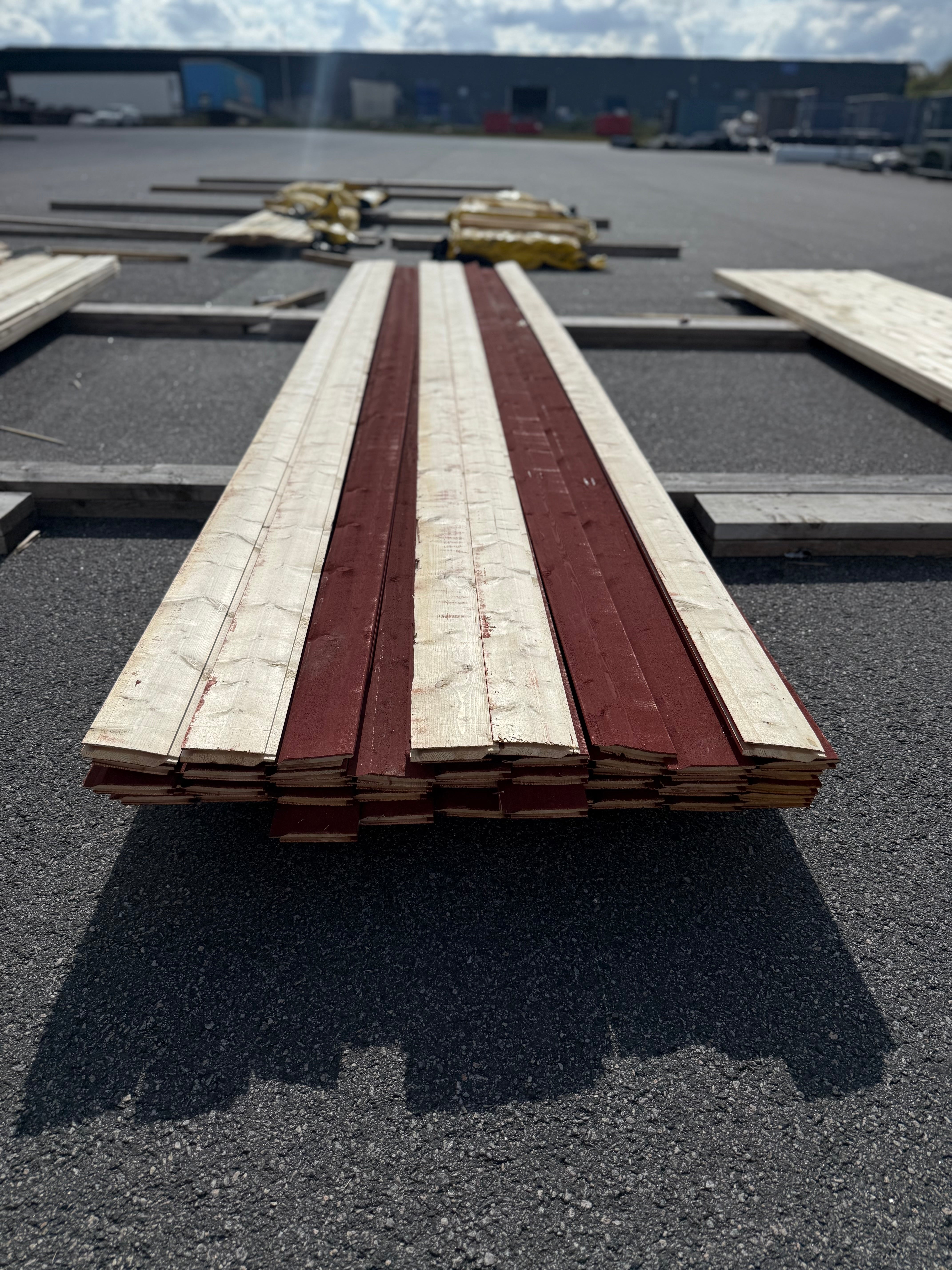 Paket Enkelfas ändspont 22x120 – Gran (49 st, 4,8 m, slamfärg)