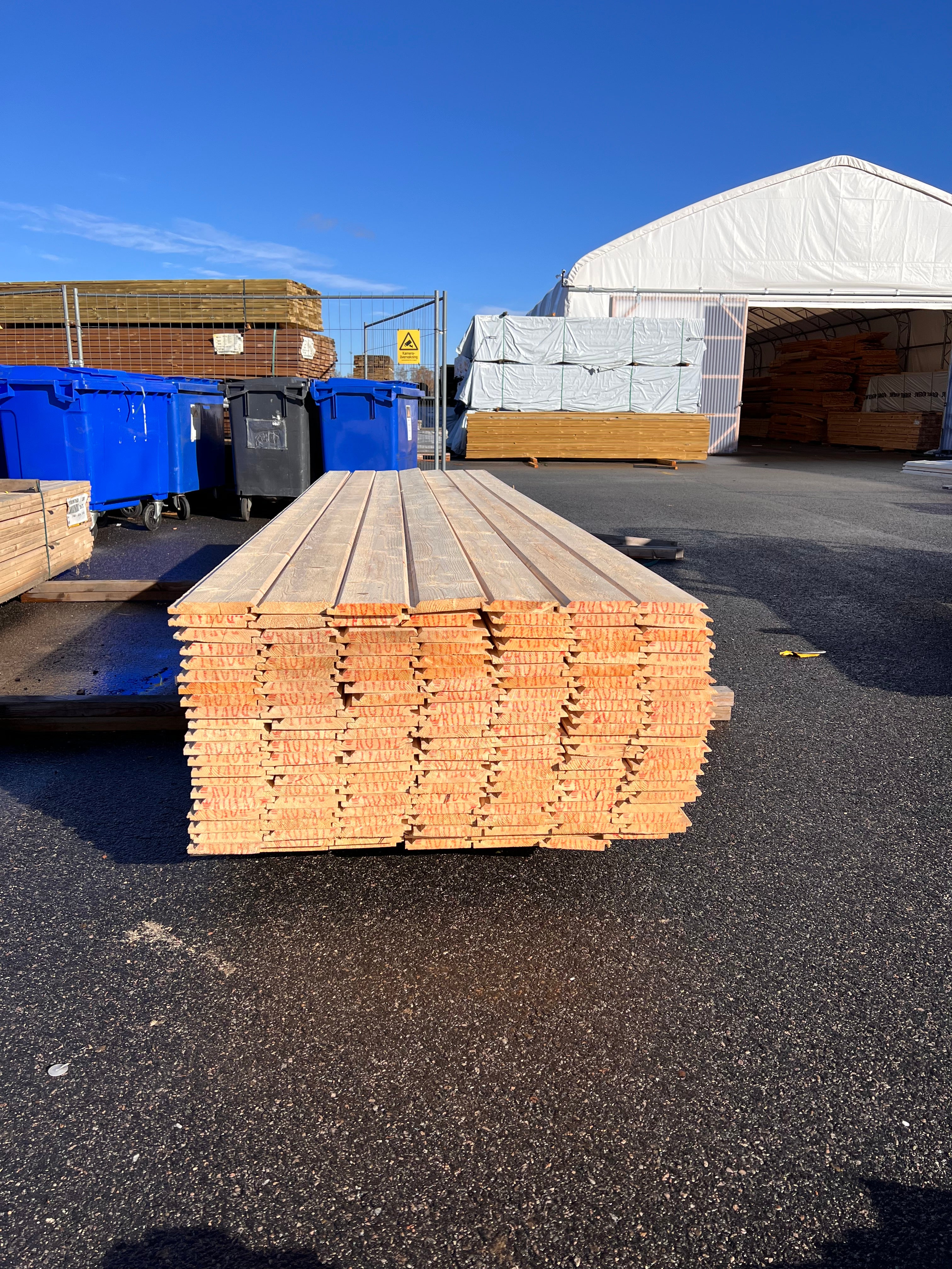 Paket Dubbelfas Halvspont 22x145mm, 154st 4,20m (Obehandlad)