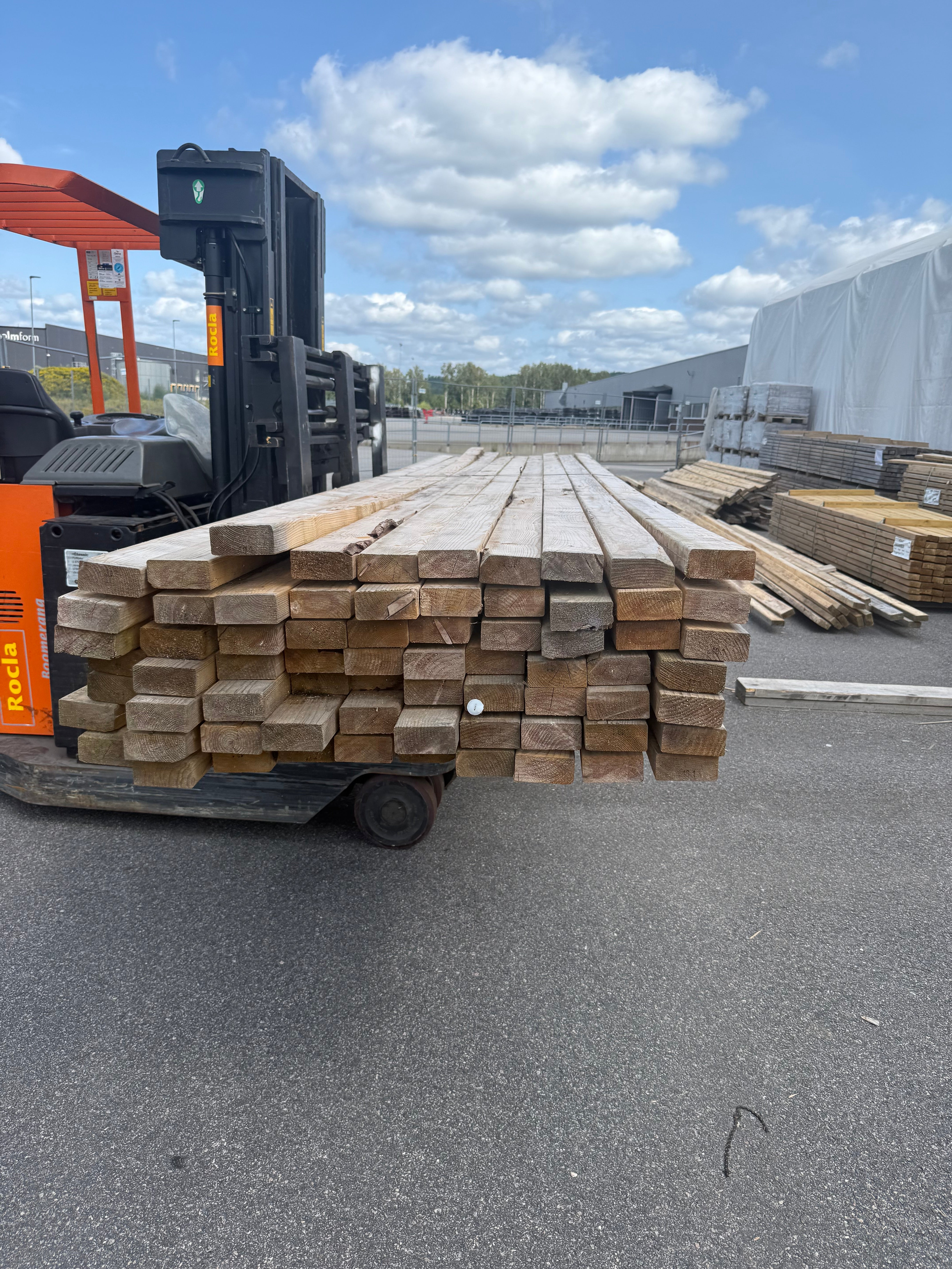 Paket Begagnade Formreglar 45x95 – 4,8 m (70 st)