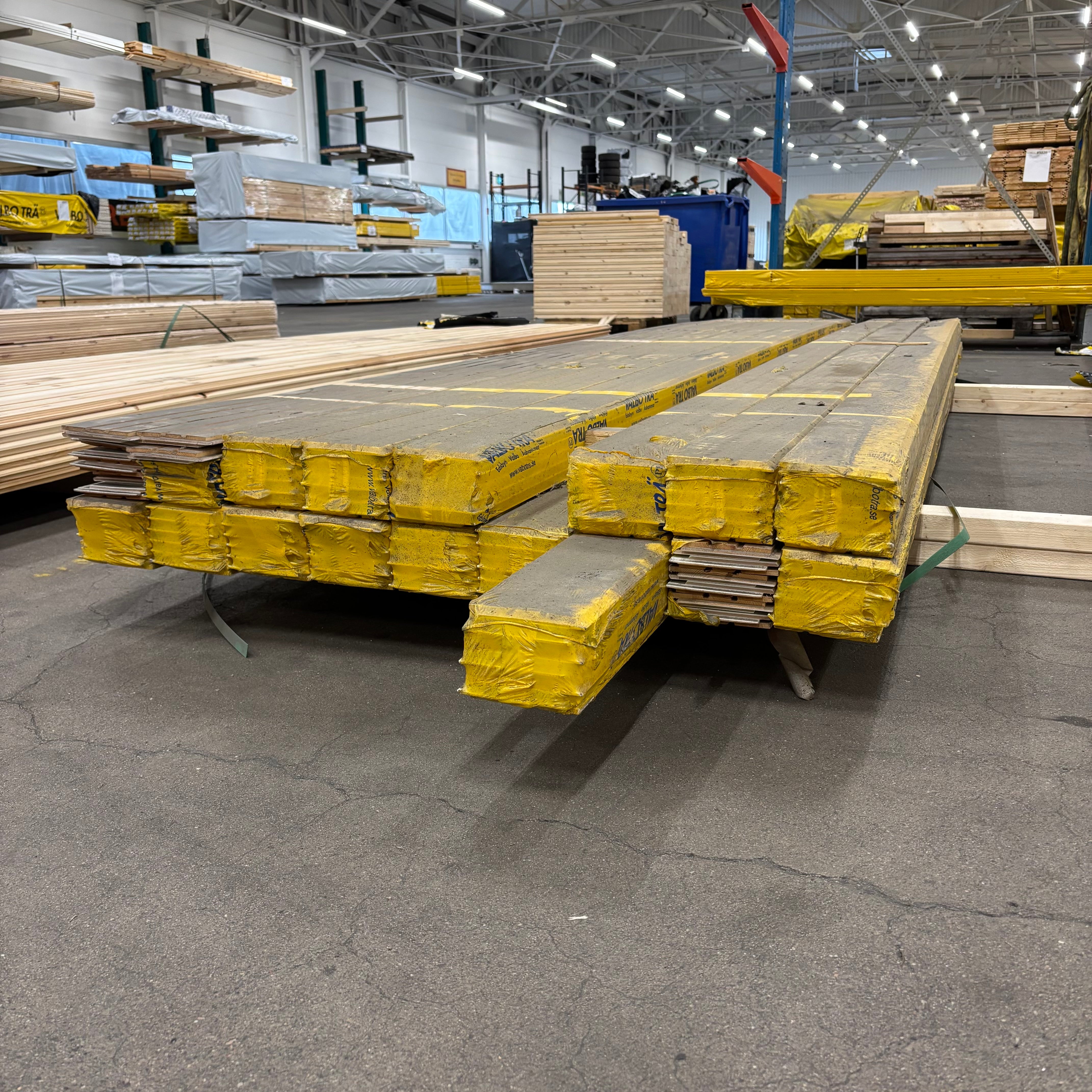 Paket Innerpanel 15x120mm 102st 4.15m – Vitmålad