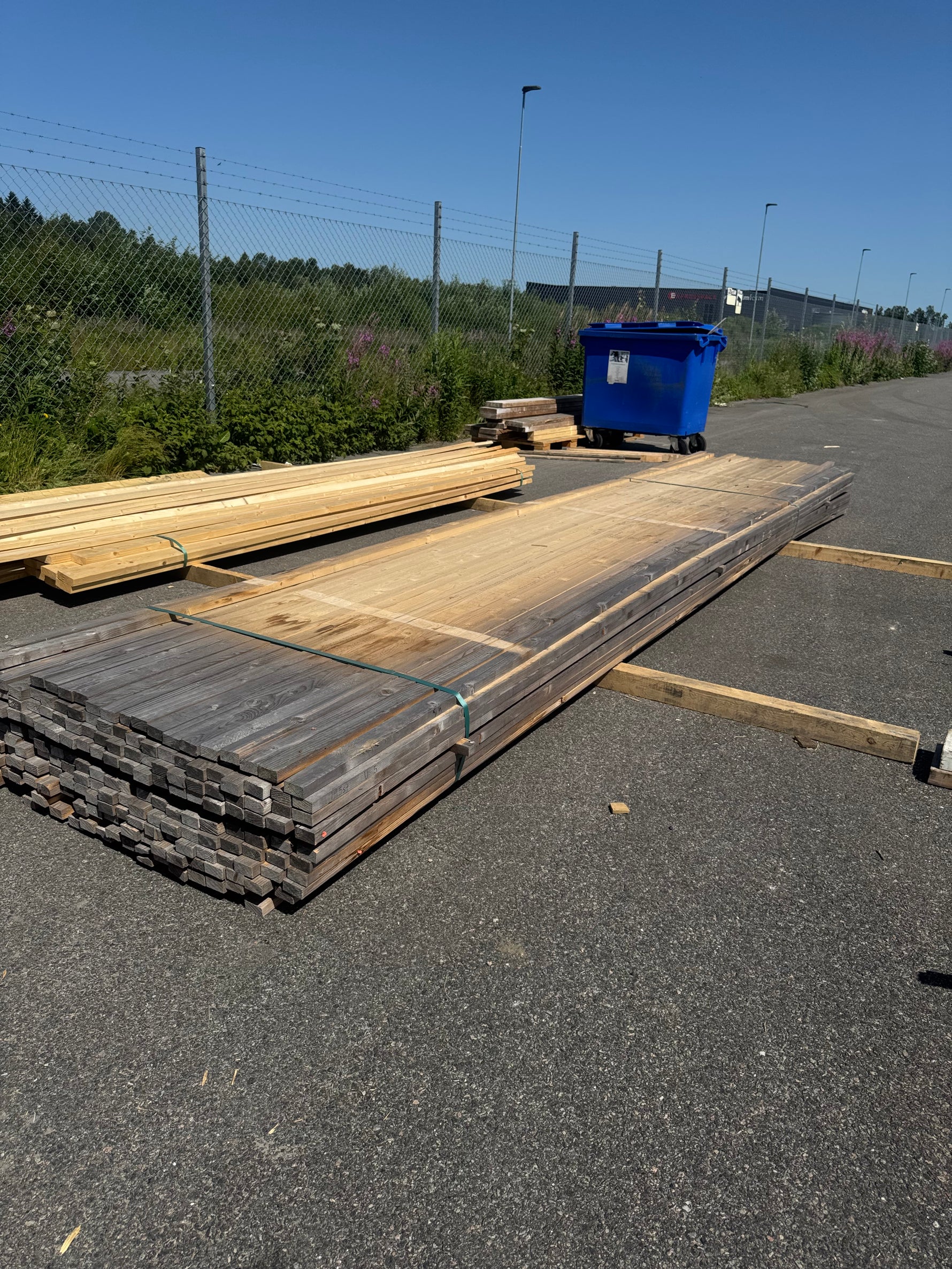 Paket Läkt 25x50 mm, 190 st 5,40 m Vattenskadat