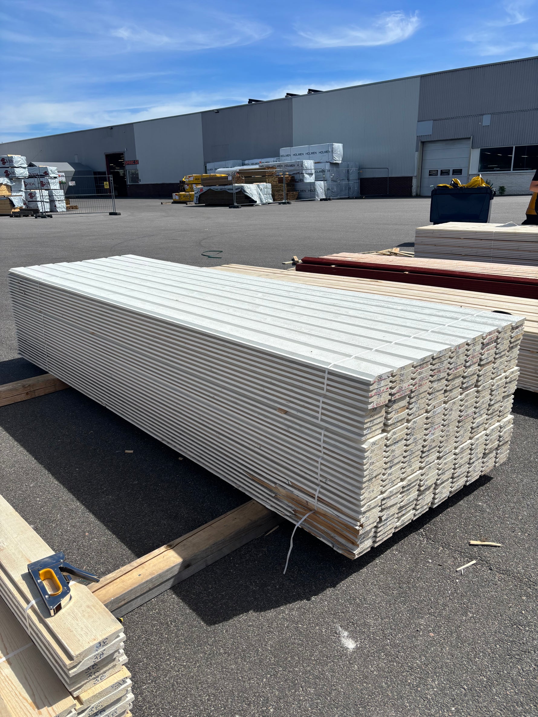 Paket Ytterpanel Enkelfas Halvspont 22x120mm, 270st 3.60m Mellanstruken&nbsp;