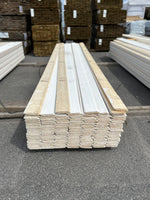 Paket Dubbelfas Halvspont 22x145mm 4.50-4.80m 140st Grundmålad