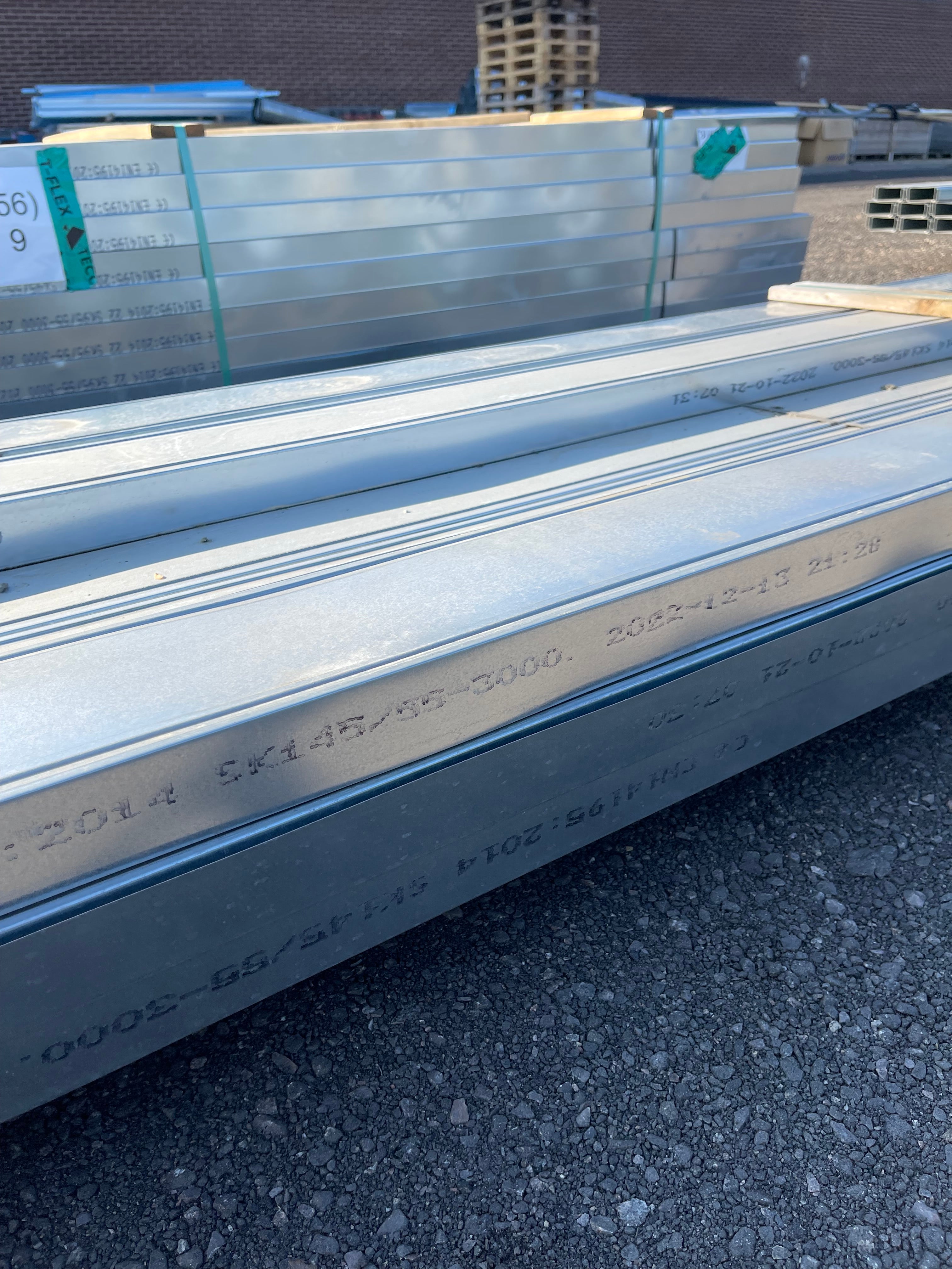 Paket Stålskenor – 55×145 mm – 26 st