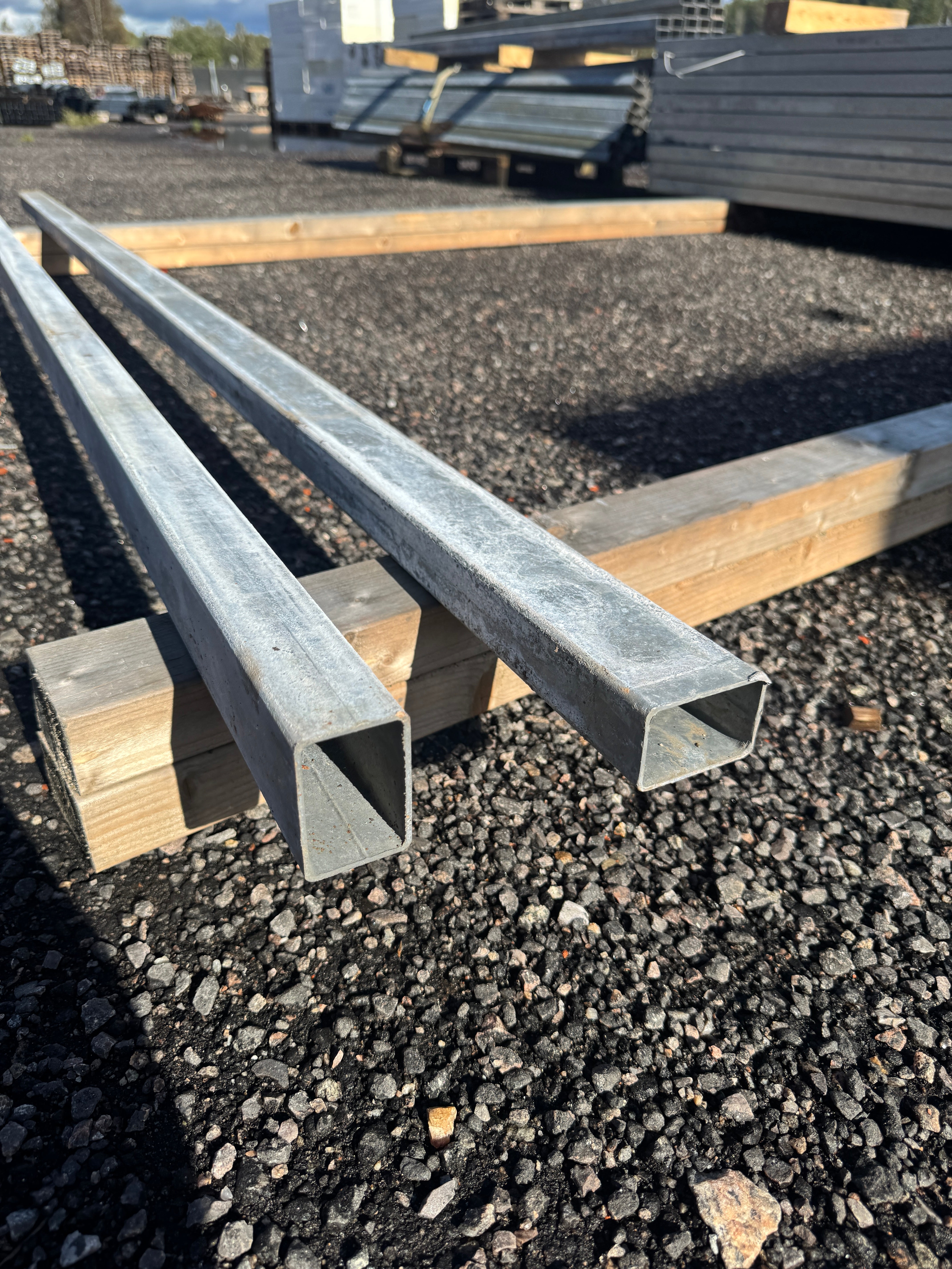 Stängselstolpe – Galvad 40x60mm 2.70m