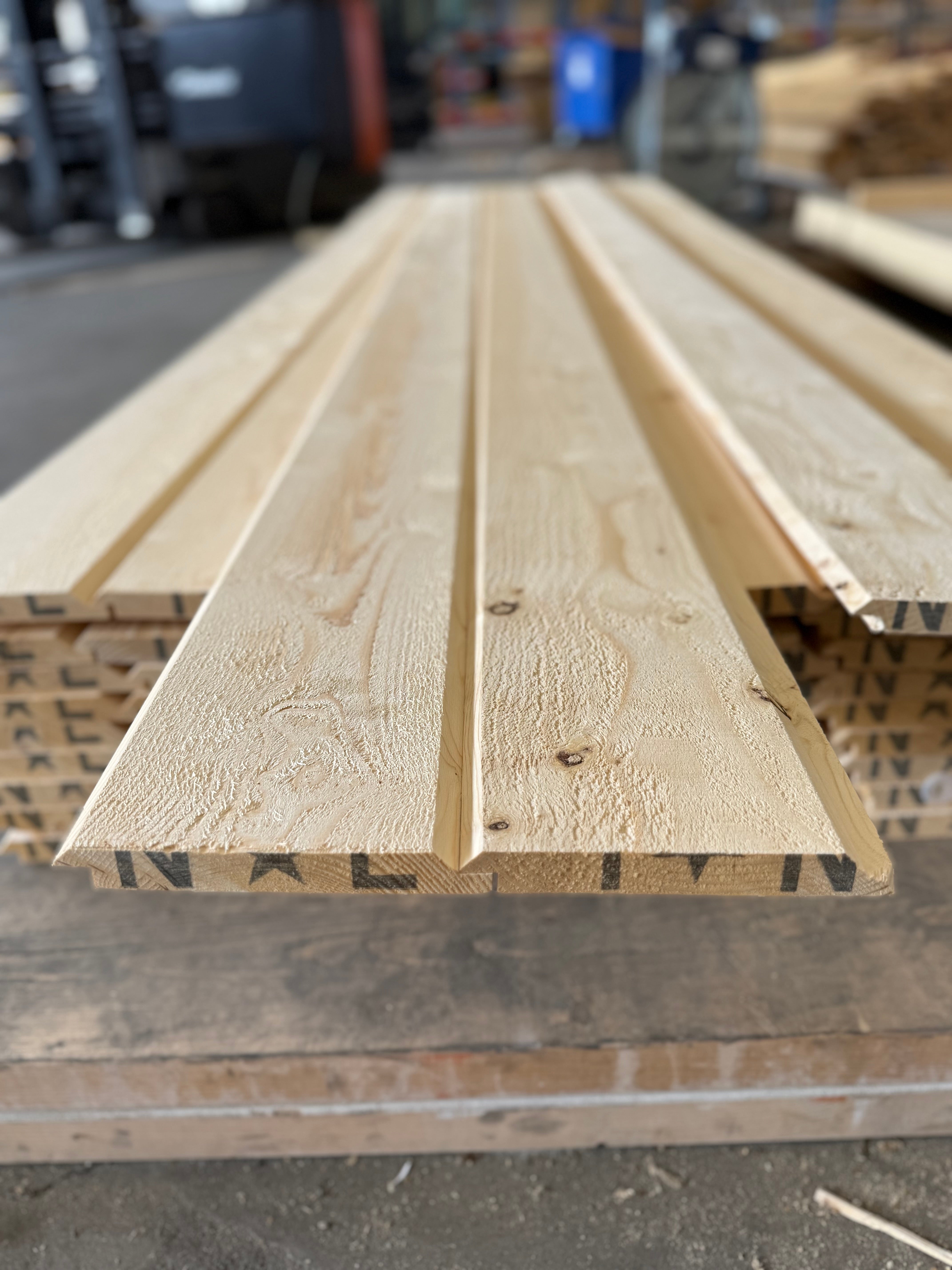 Paket Falsad Dubbelfas 21x170 mm – 3,30 m – 57 st – Obehandlad