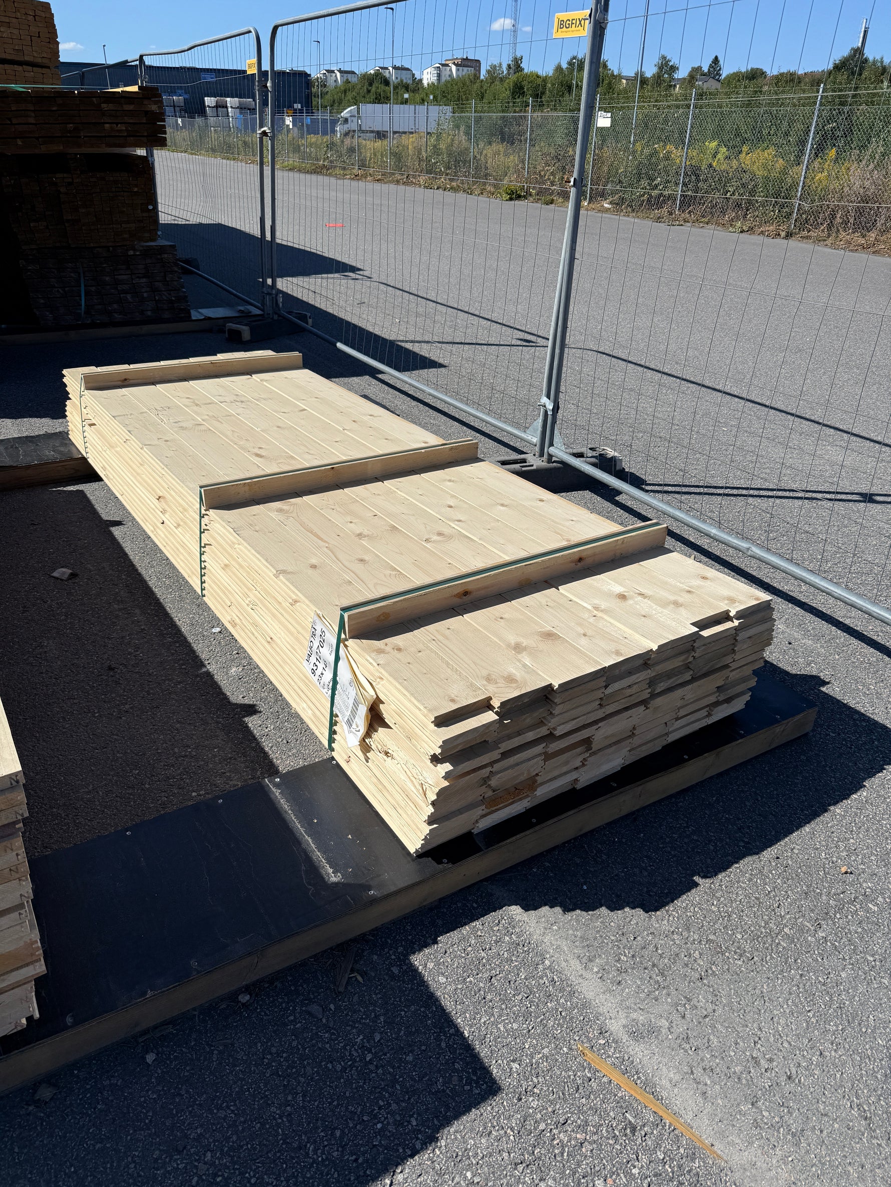 Parti Råspont/ luckämne 23x145mm 3,00m- 91st Gran
