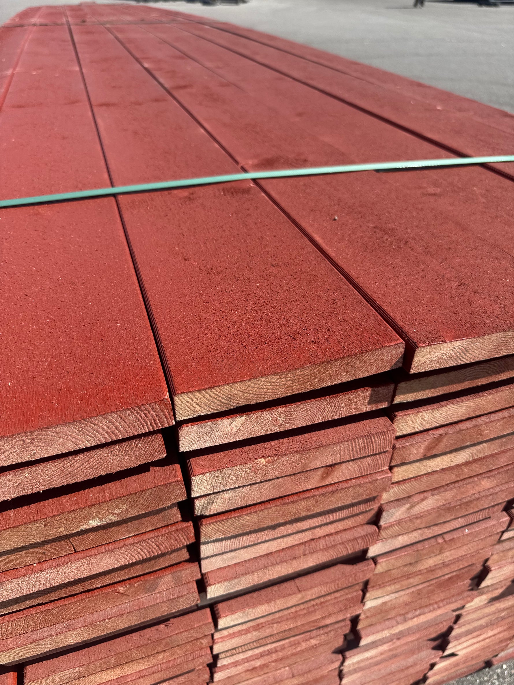 Paket Finsågad 22x145 mm, 203 st 5,40 m Röd