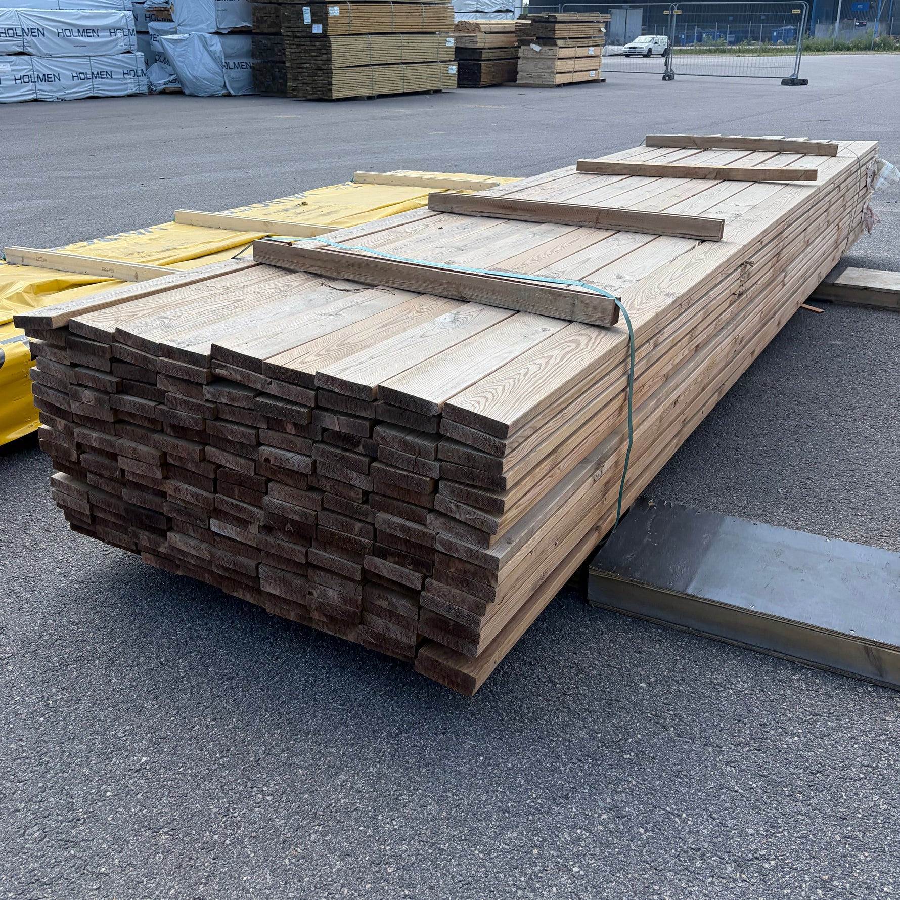 Paket Tryckimpregnerad Trall 28x120mm, 152st 4,80m (Brunimpregnerad)