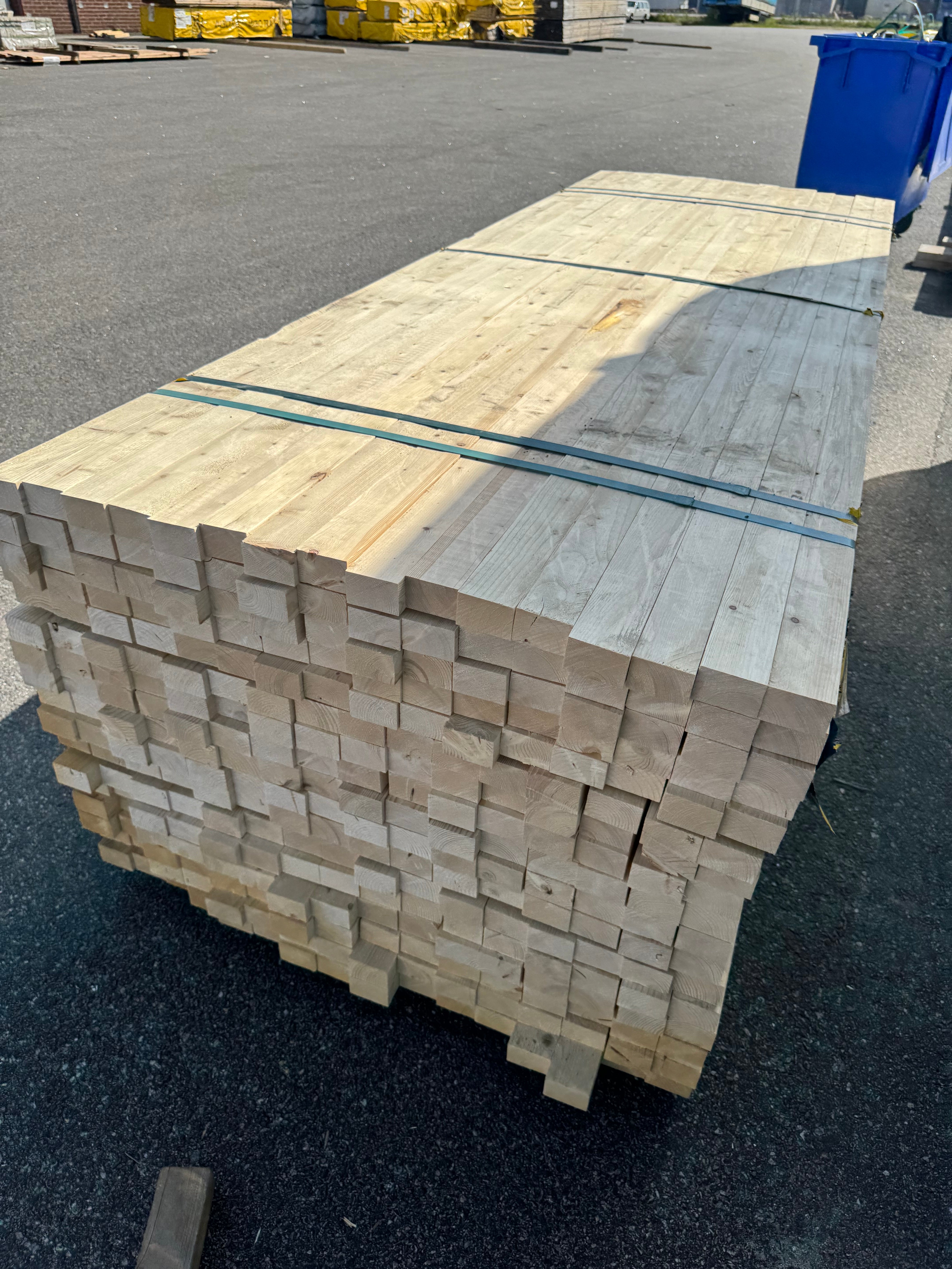 Paket Reglar 40x60 – 272st (2.70 m) – Obehandlad