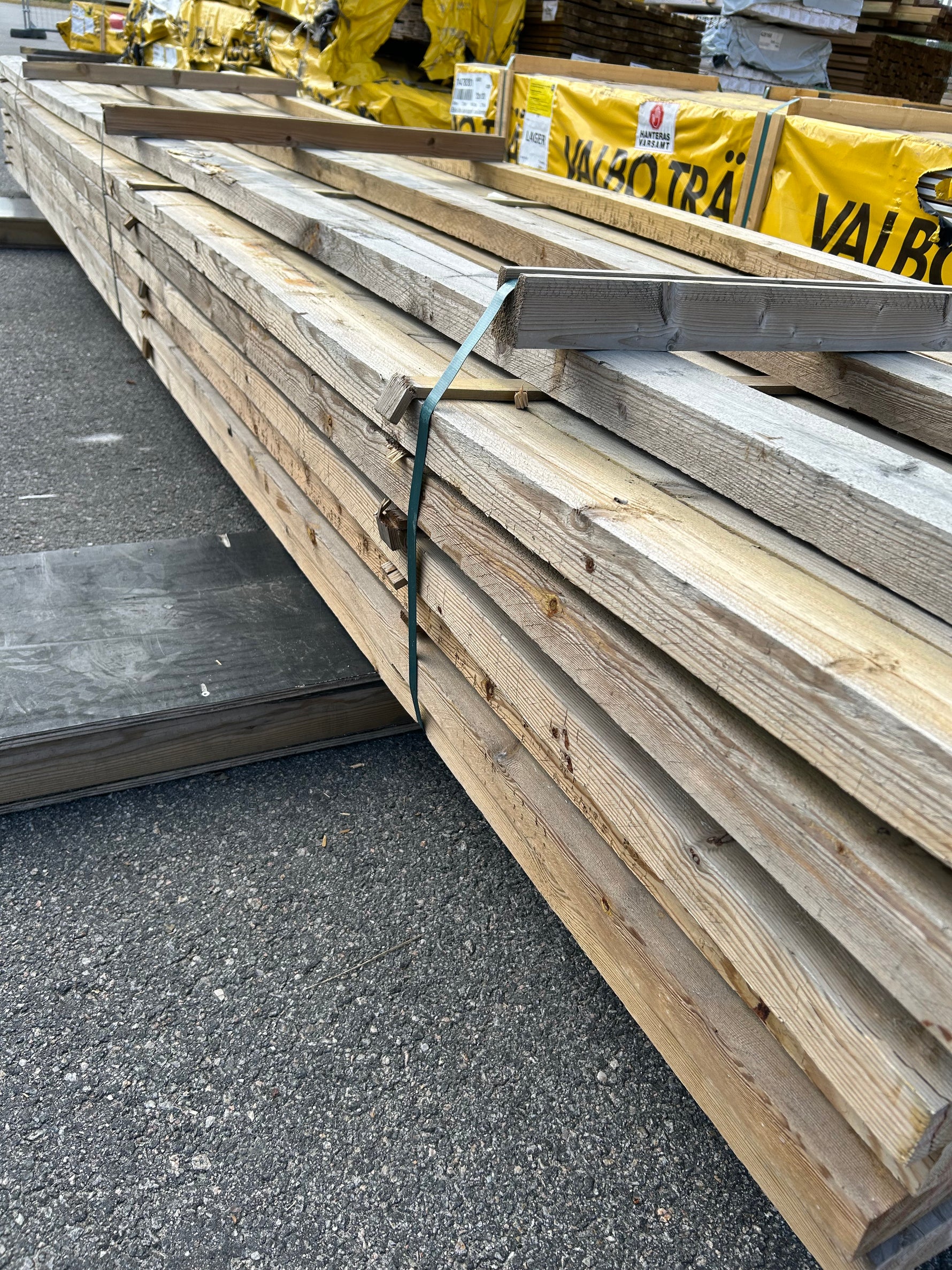 Paket Tryckimpregnerade Reglar 50x100mm 4,80m 63st