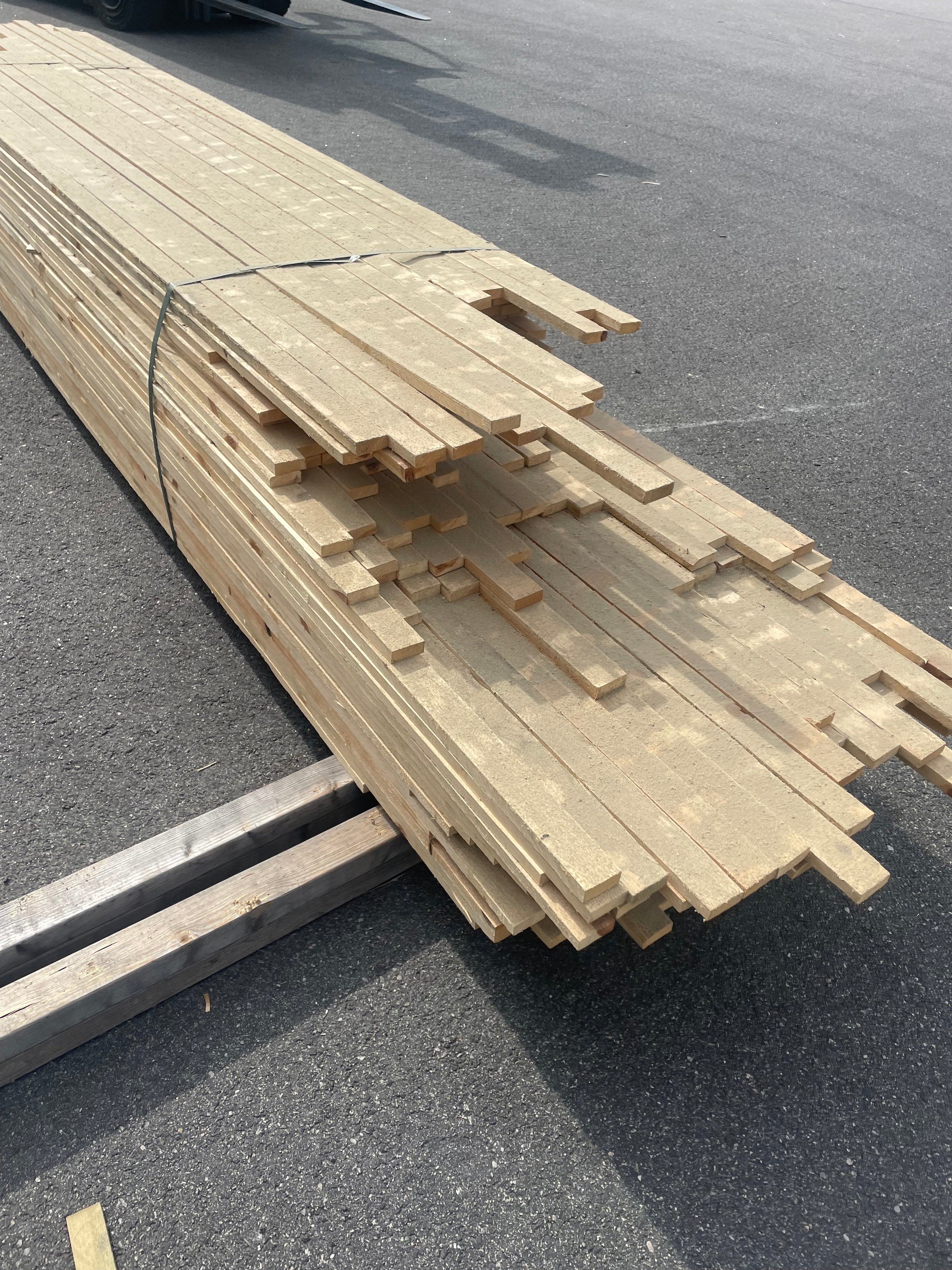 Paket med läkt 19x63 blandade längder