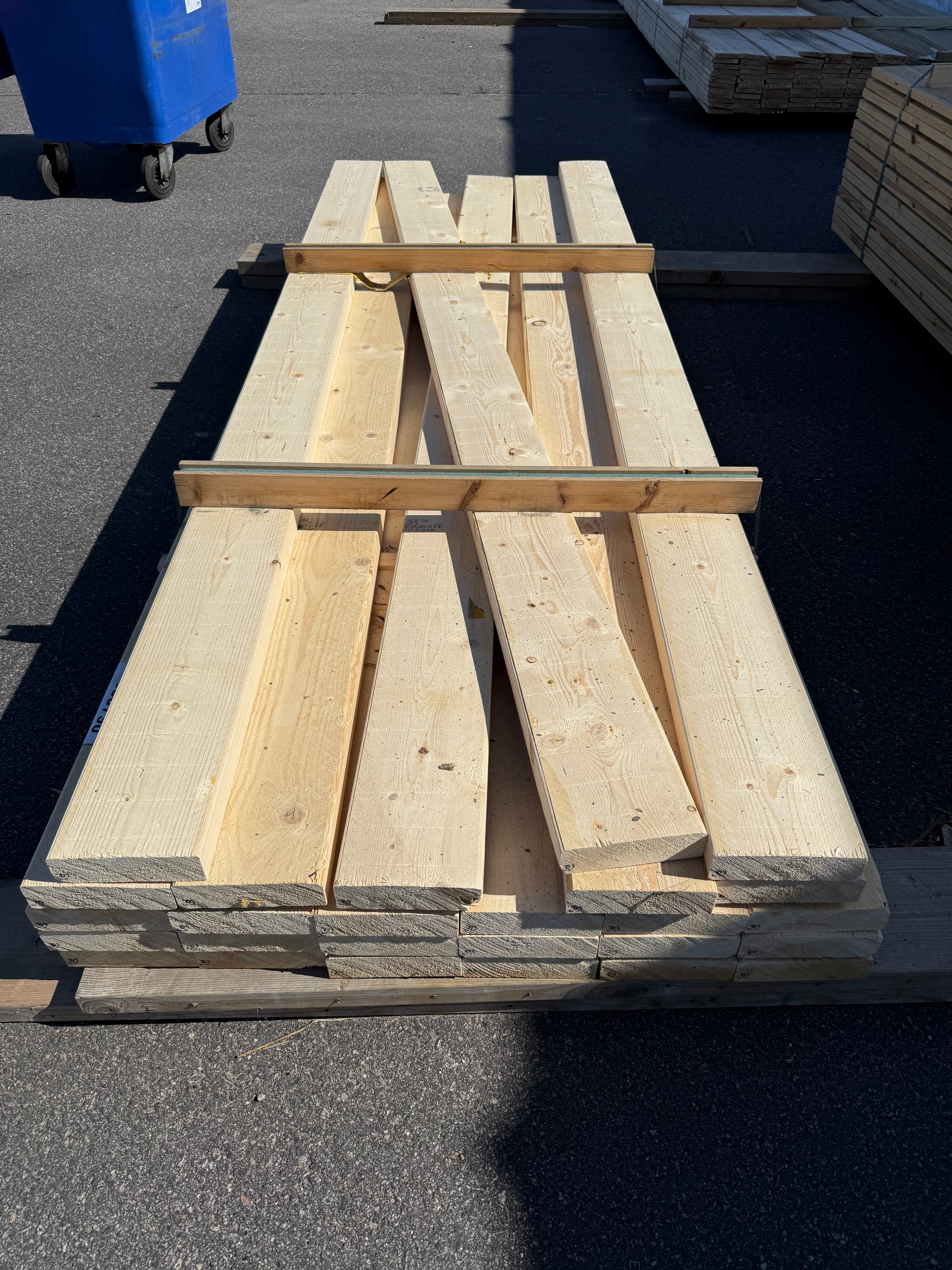 Paket Reglar 45x170mm 3.0m C24 Felhyvlade 26st