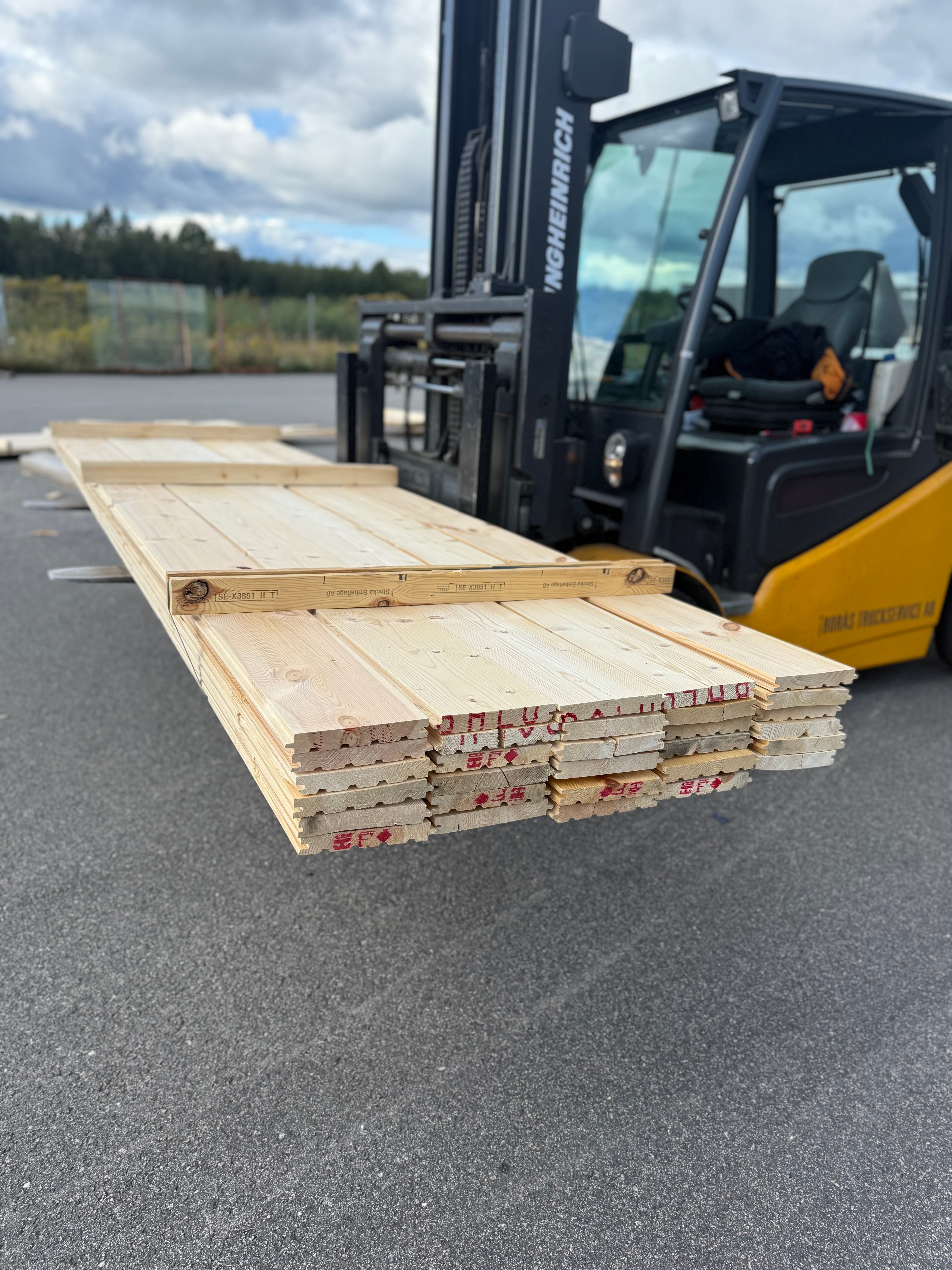 Paket Golv – Vrak 25x190mm
