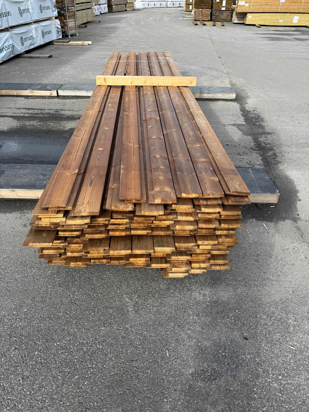 Parti Kebony Ytterpanel 22×120 mm, 4,10 m – 170 st