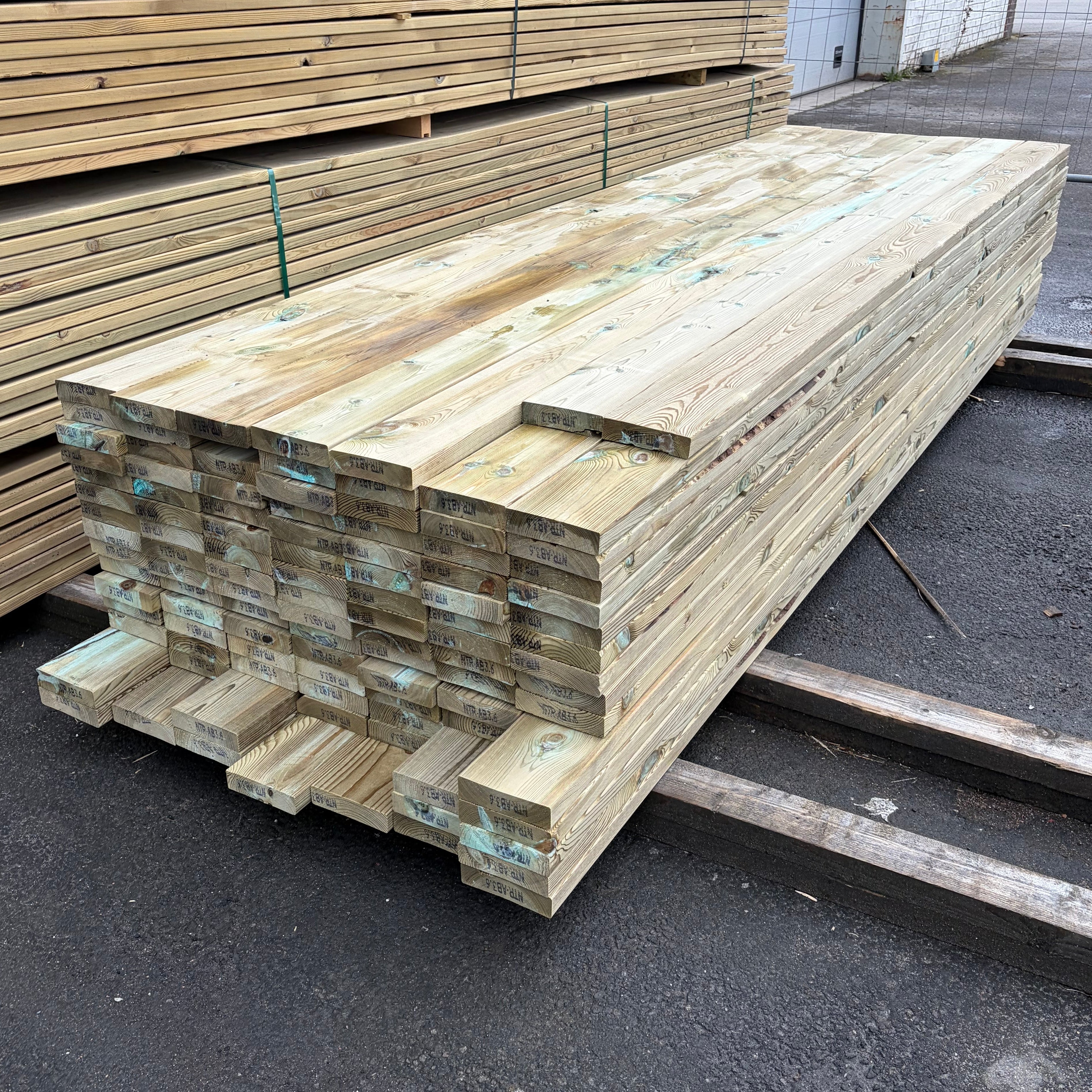 Paket Tryckimpregnerad Trall 36x148mm, 105st (3,3–3,6m)