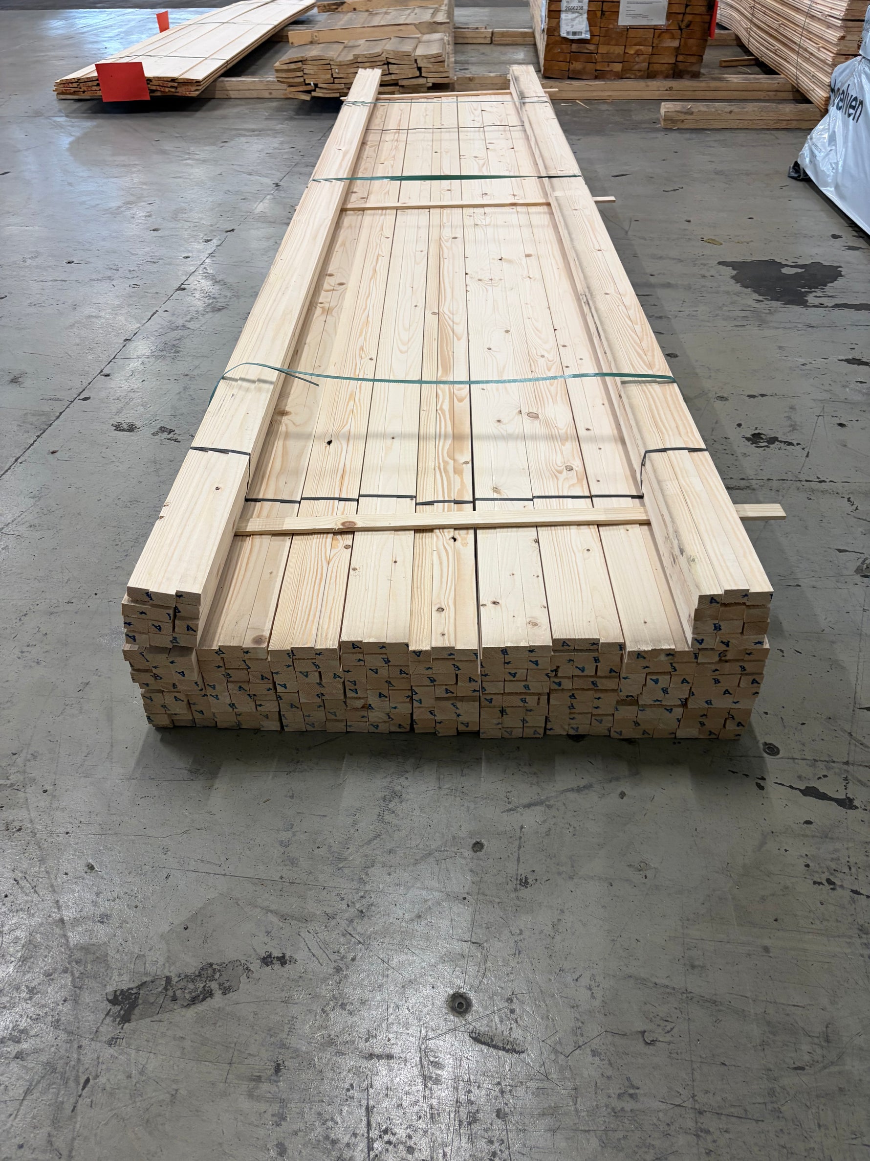 Paket Obehandlad Läkt 25x36mm, 3,9 m – 240 st