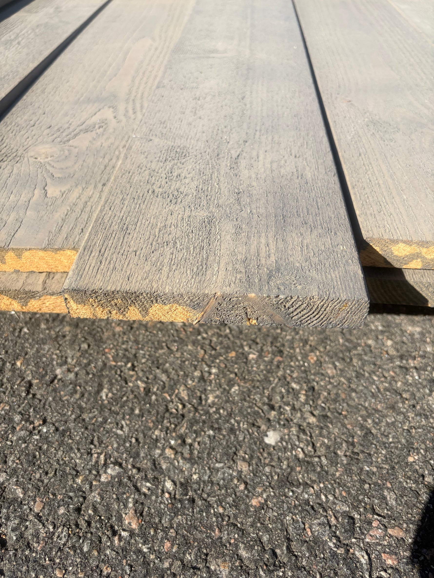 Paket Finsågade Brädor 22x145mm, 16st 4.80m Lasyr