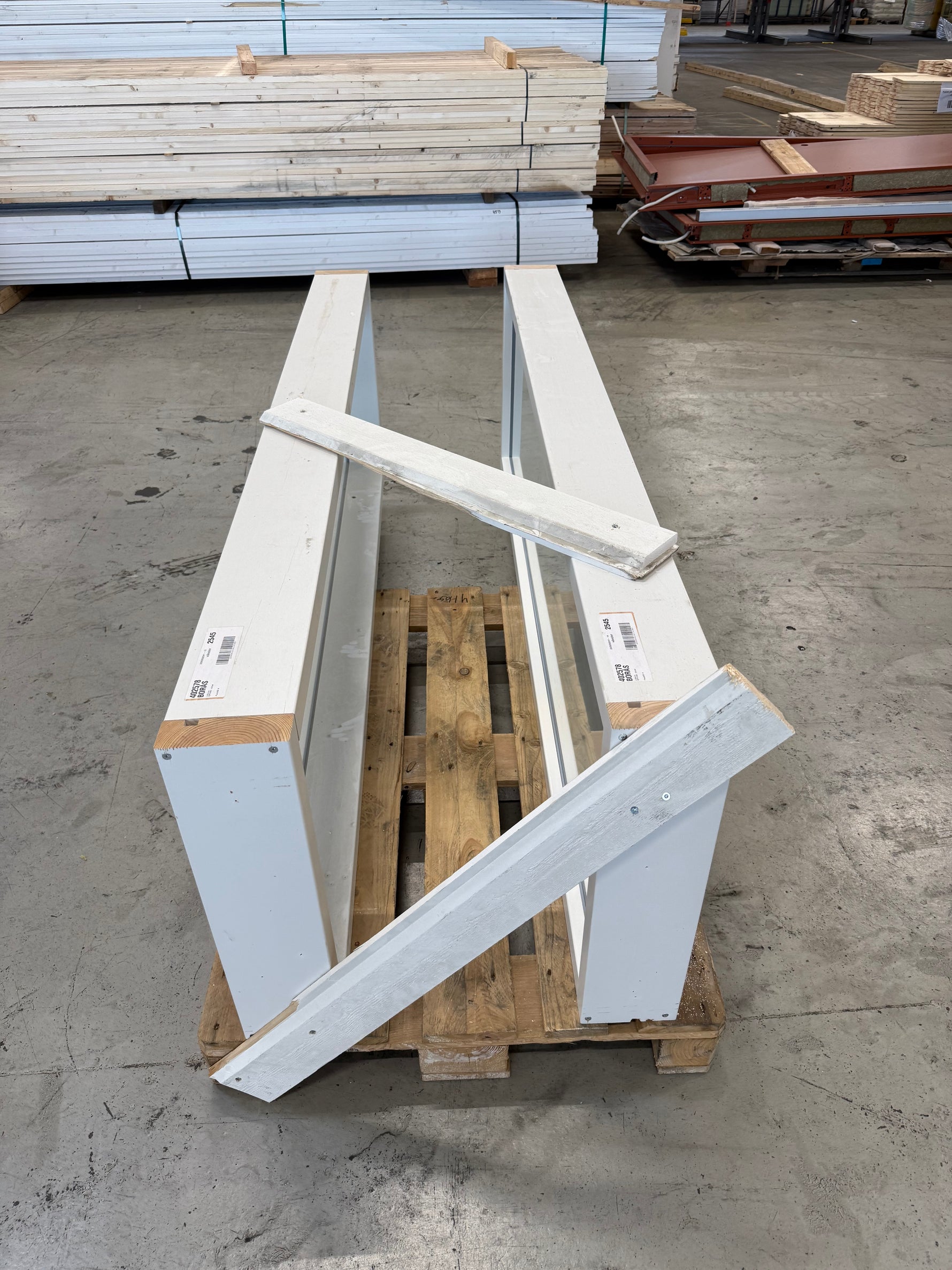 Daloc Glaspartier 1-glas 595x1990mm 2st