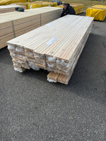 Parti Massivt Furugolv Borstad Ljusgrå Ekonomi 25x160 mm – 61,25 m²
