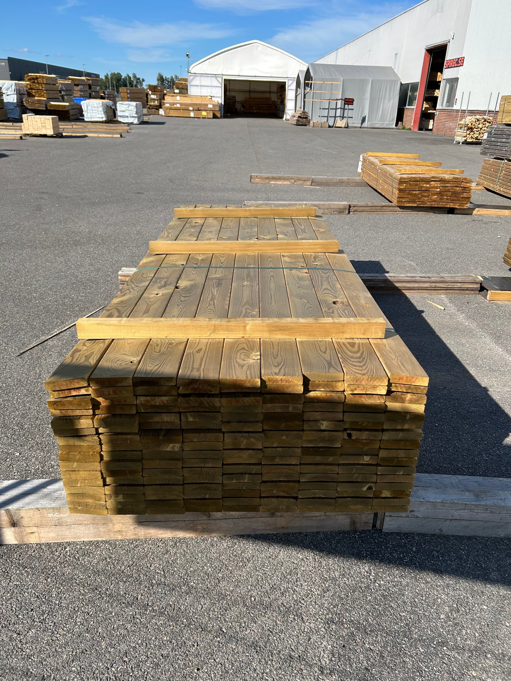 Paket Tryckimpregnerad Trall 28x120mm 3,00m 144st B-Sortering