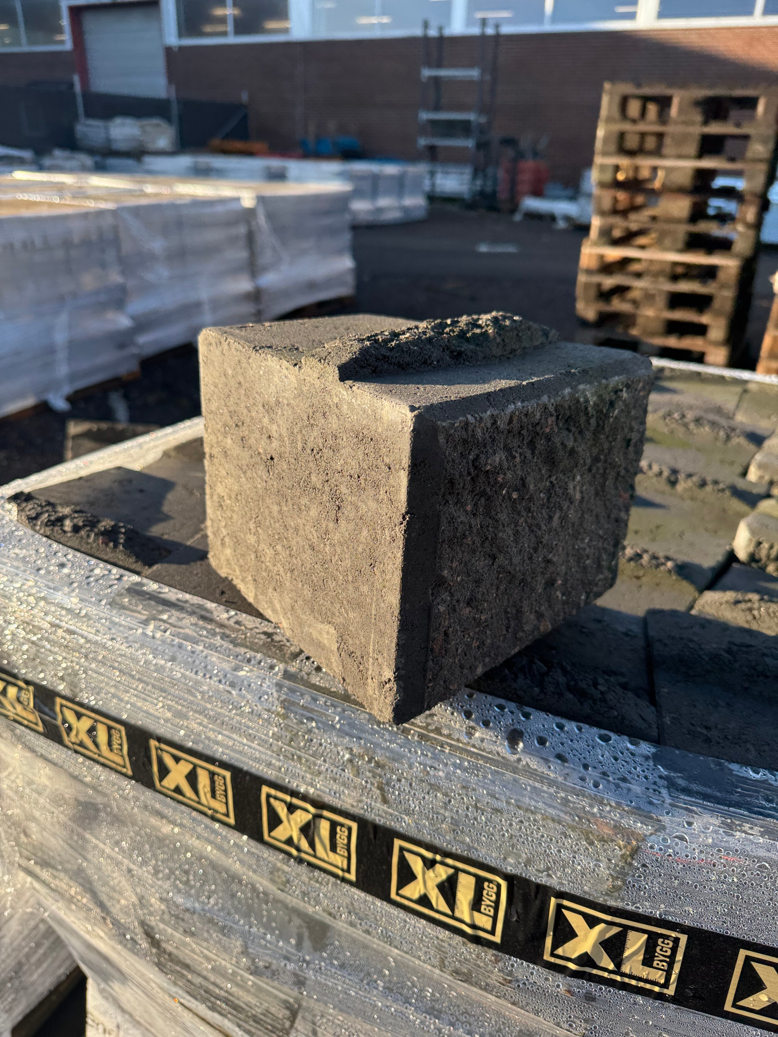 Parti Sten olika varianter – Grafit (7 pall)