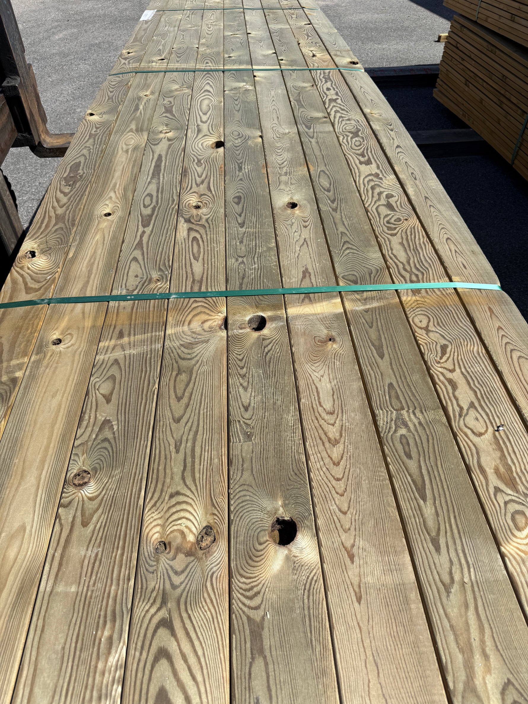 Paket Trall Furu 28x120mm 4,80m 54st Impregnerad B-kvalitet