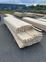 Paket Spårpanel 22x120 mm – 3,60–4,20 m (Andra sortering)