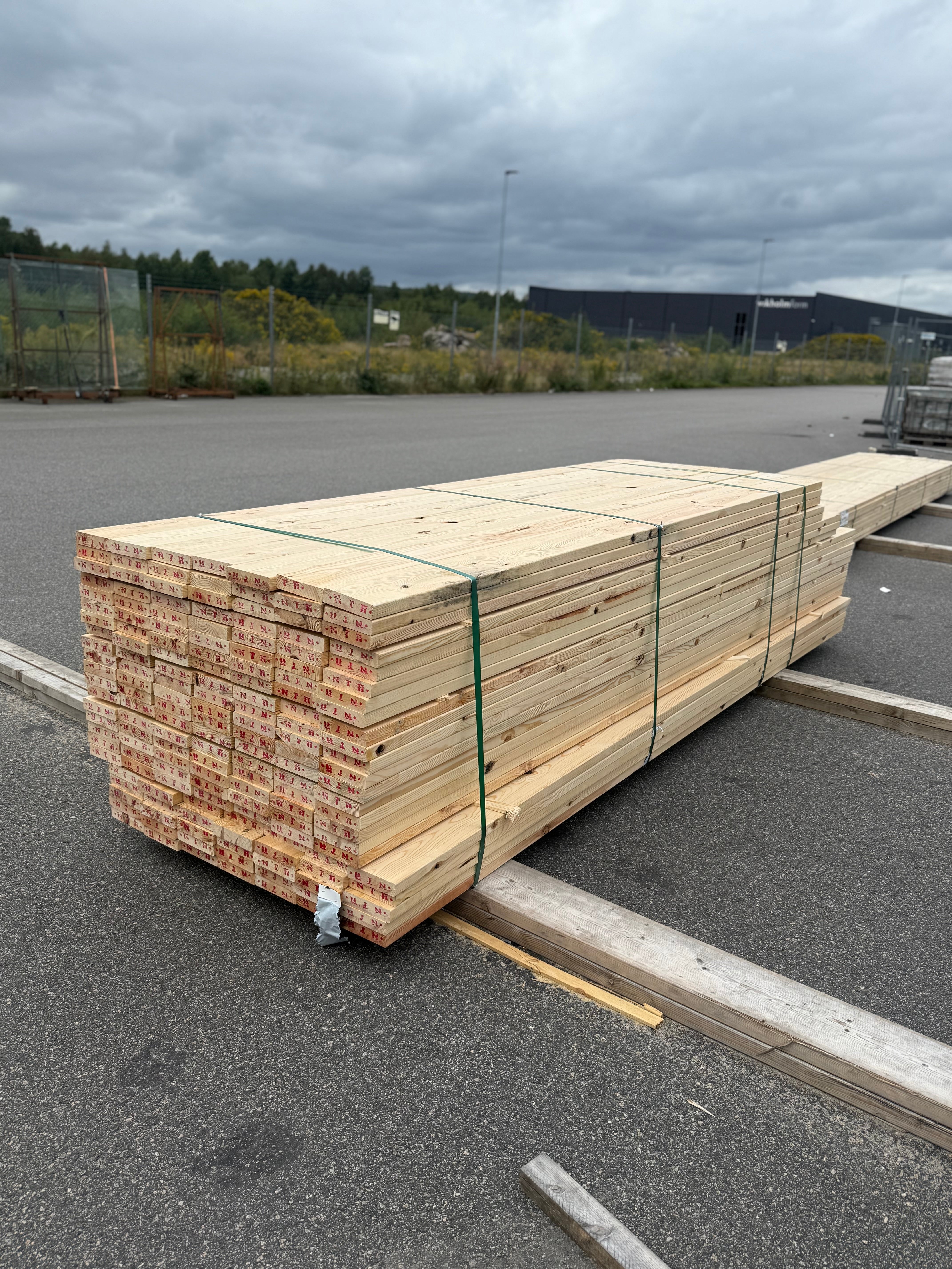 Paket Trall 34x145mm Furu 161st (obehandlad)
