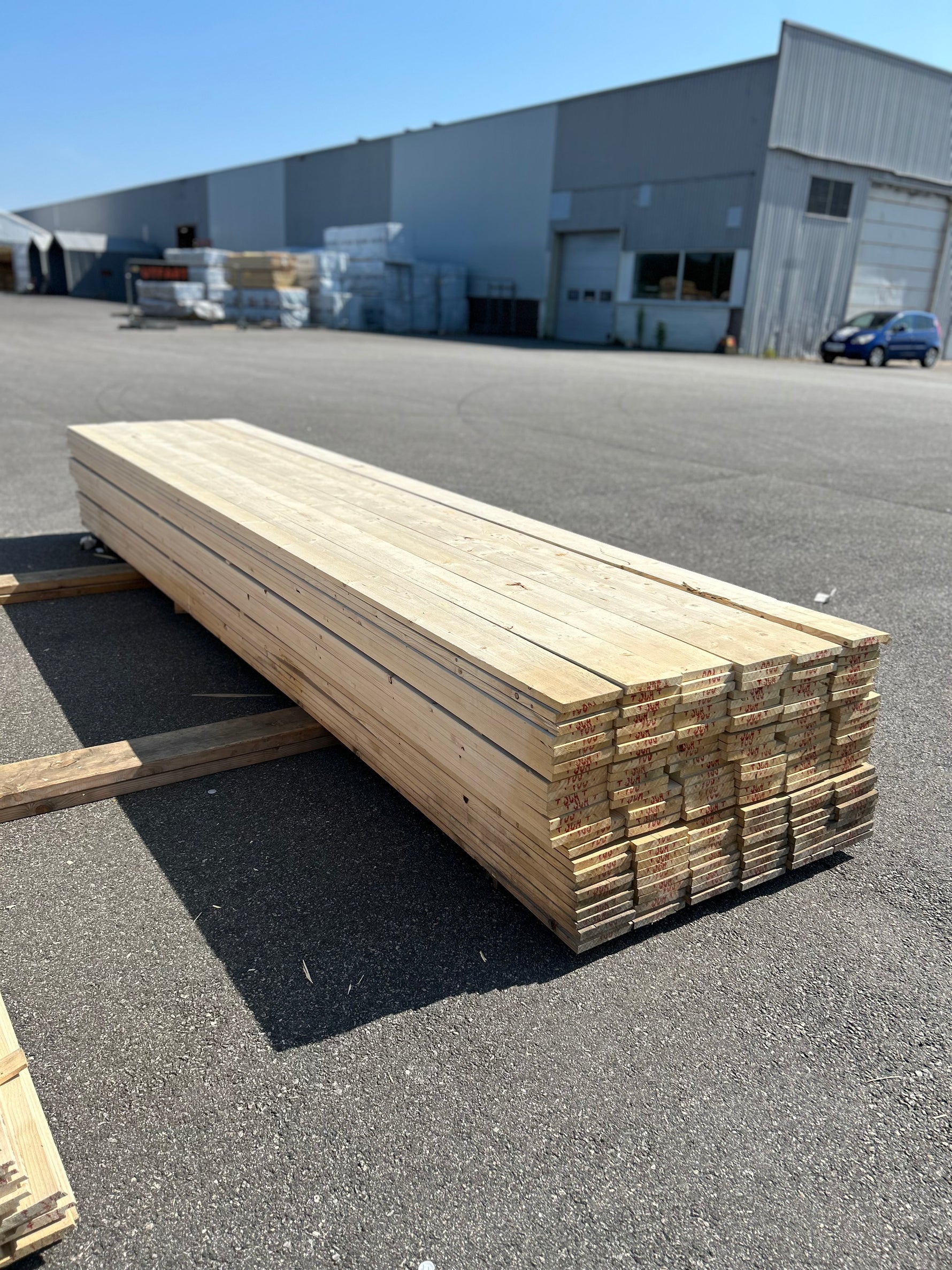 Paket Finsågade Brädor 22x170mm 156st 4.80m Obehandlade
