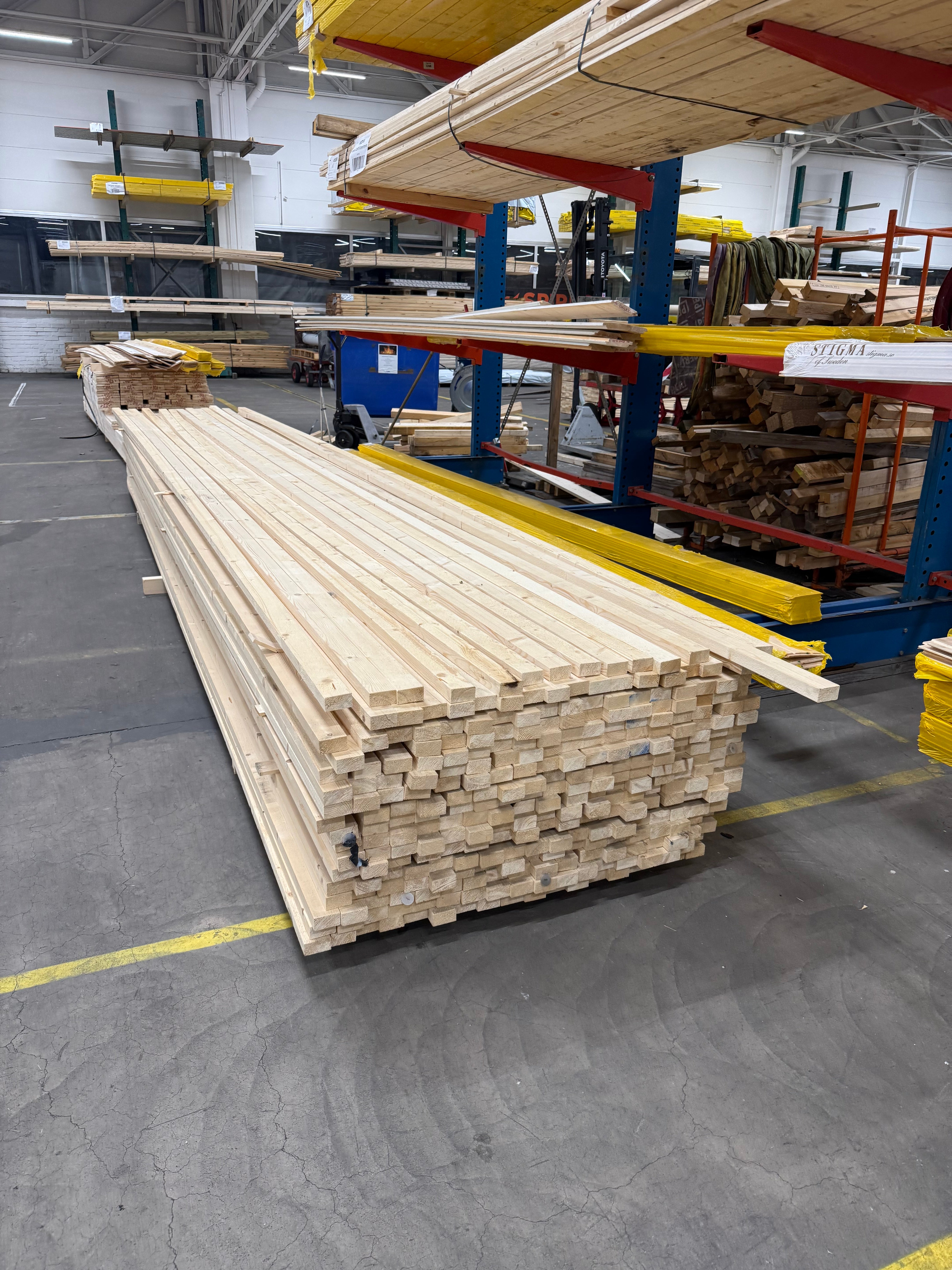 Finsågad Lockläkt 28x52mm 5.40m