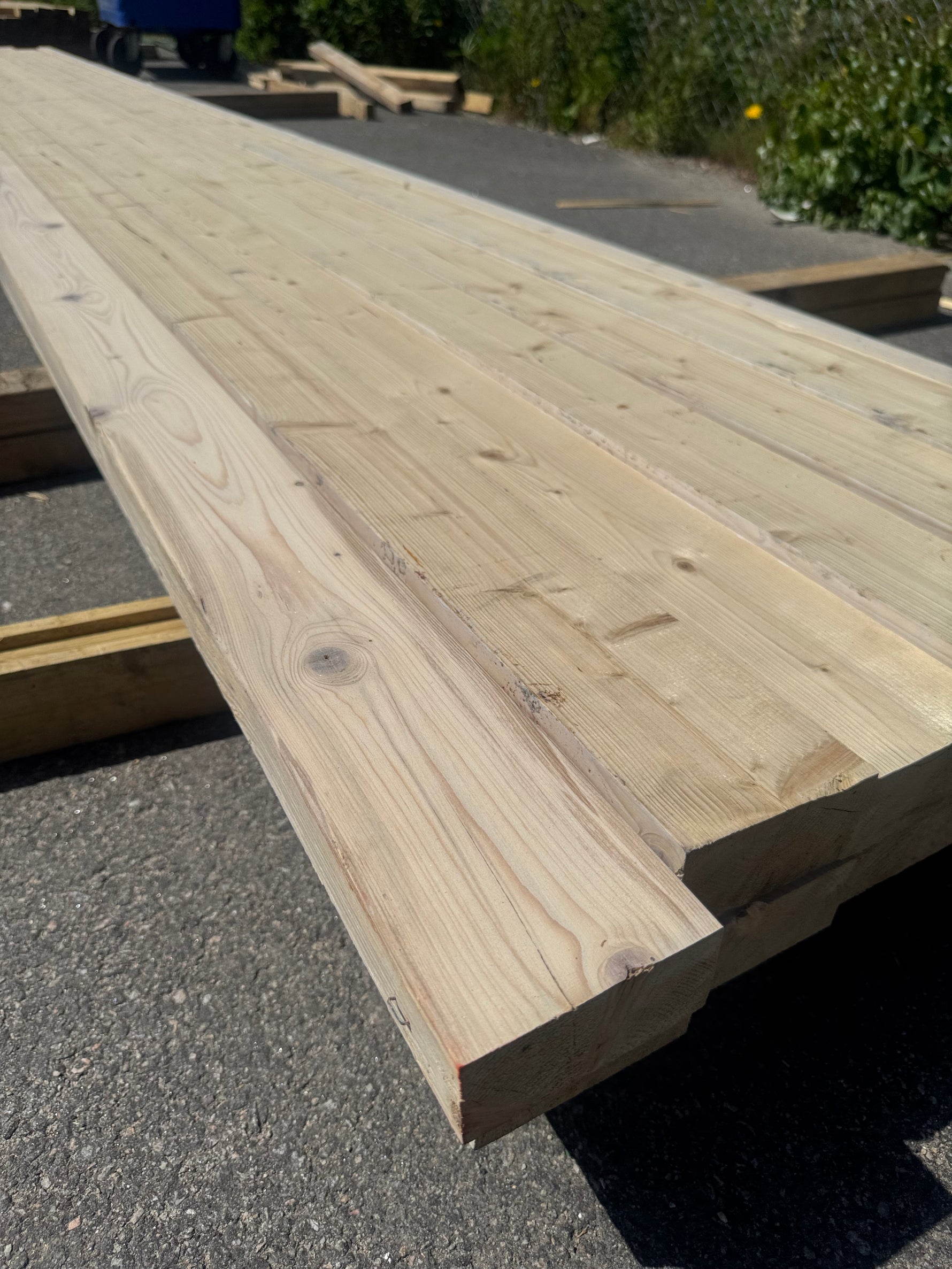 Paket Hyvlat Virke 45x95 mm, 13 st 4,80 m Vitlaserat