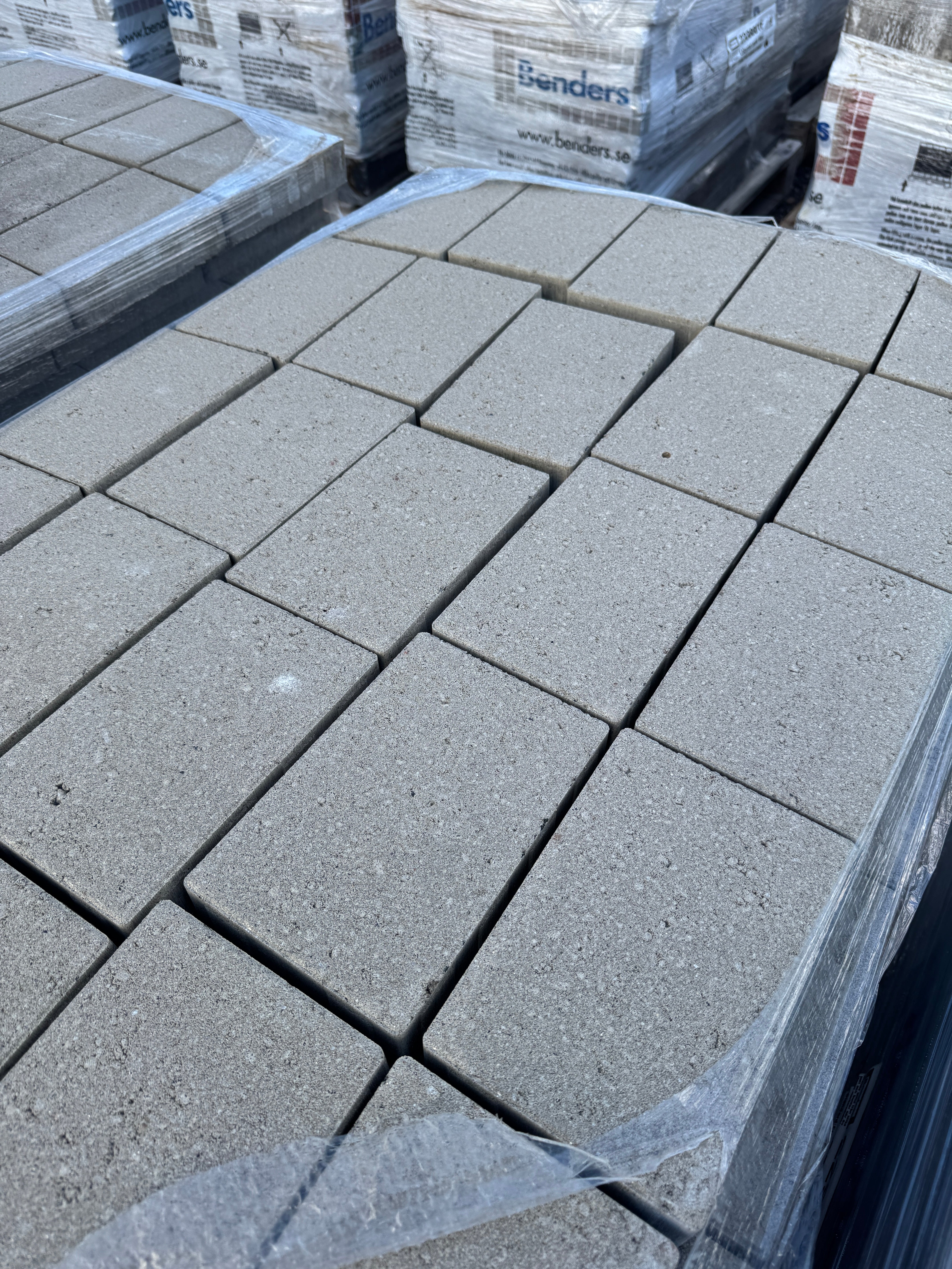 Marksten Metro 210x140x50mm – 5 pall (totalt 1745 st, Grå)