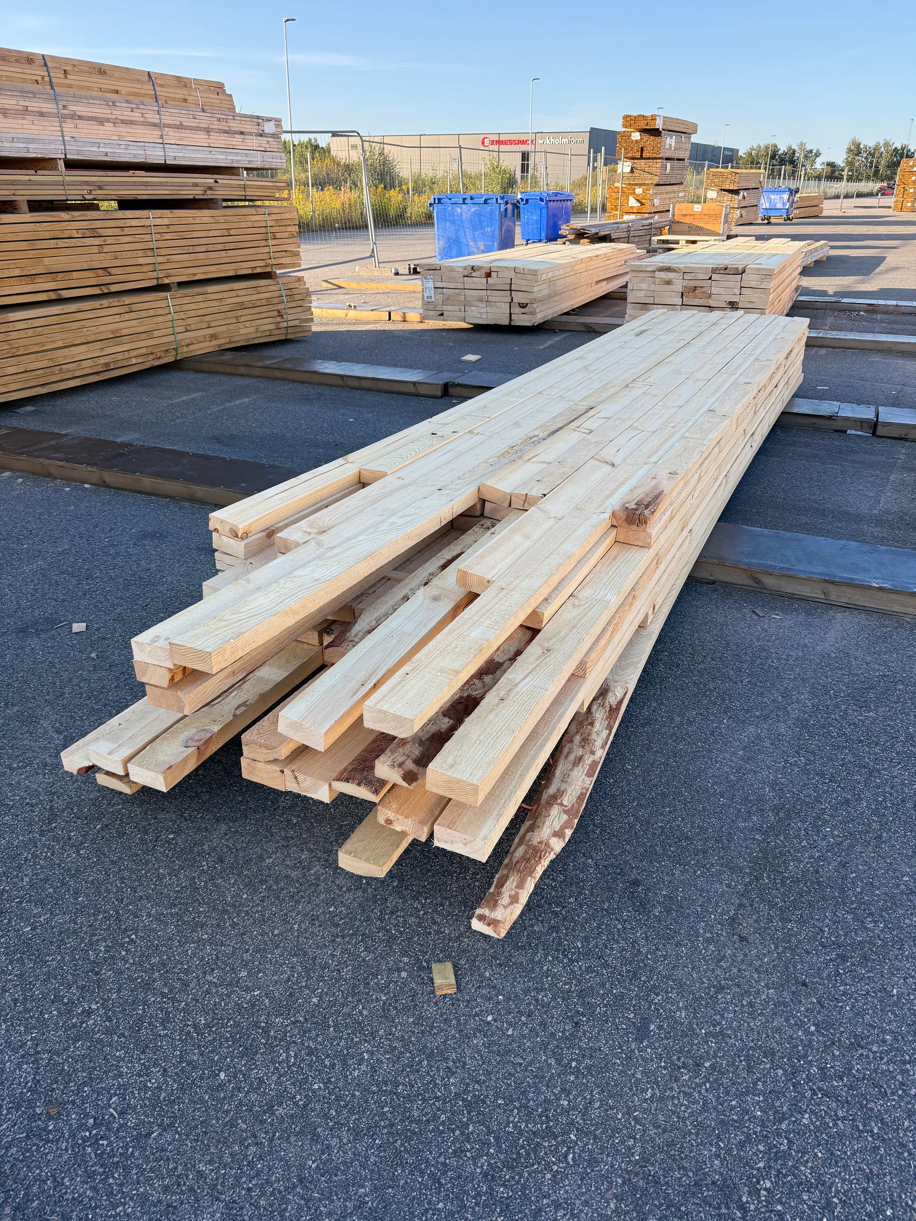 Paket Ohyvlade Reglar 47x100mm (4,20-5,40m) 80st