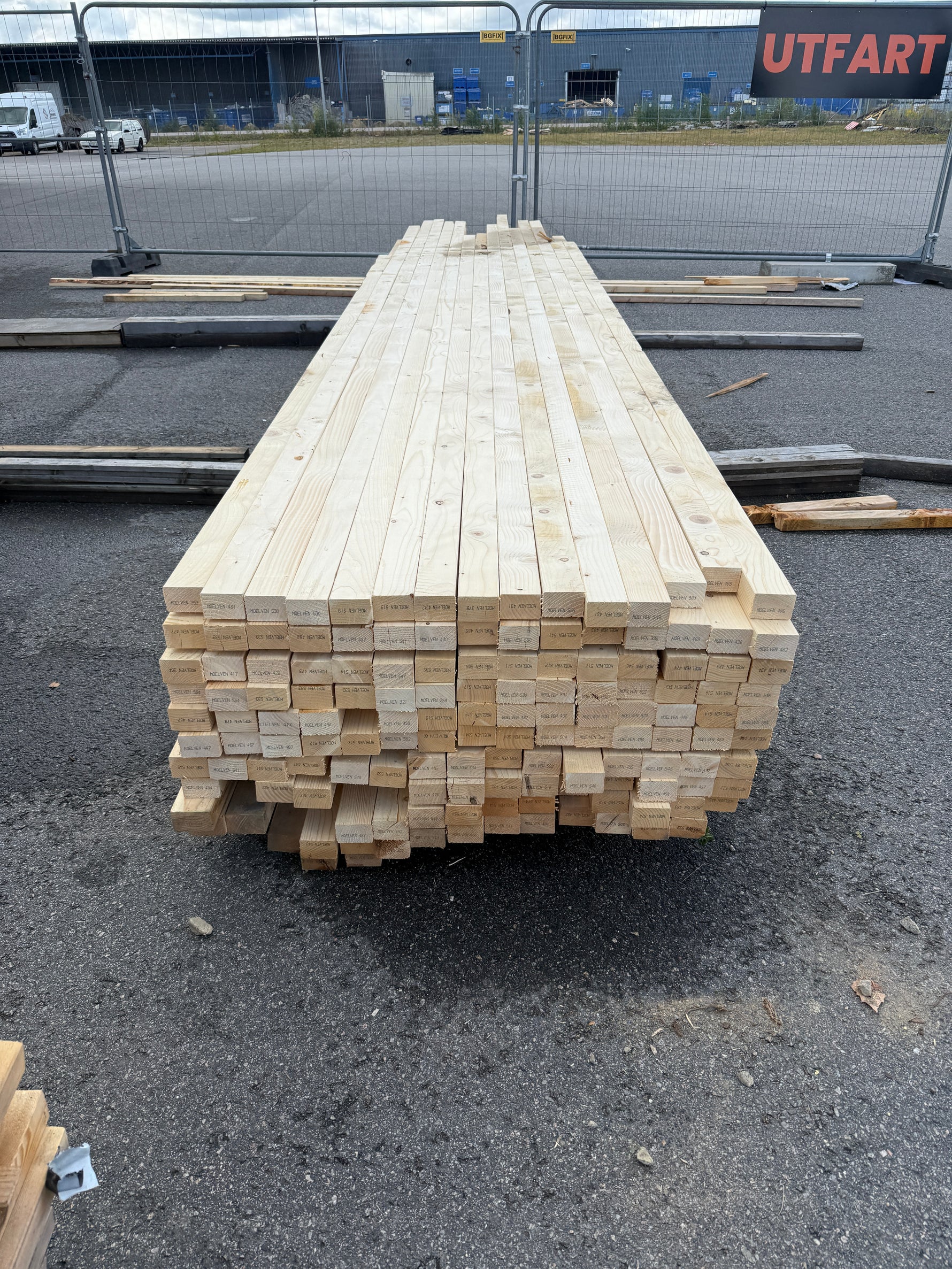 Paket Reglar 48x68mm (3,80-5,70m) 150st Gran