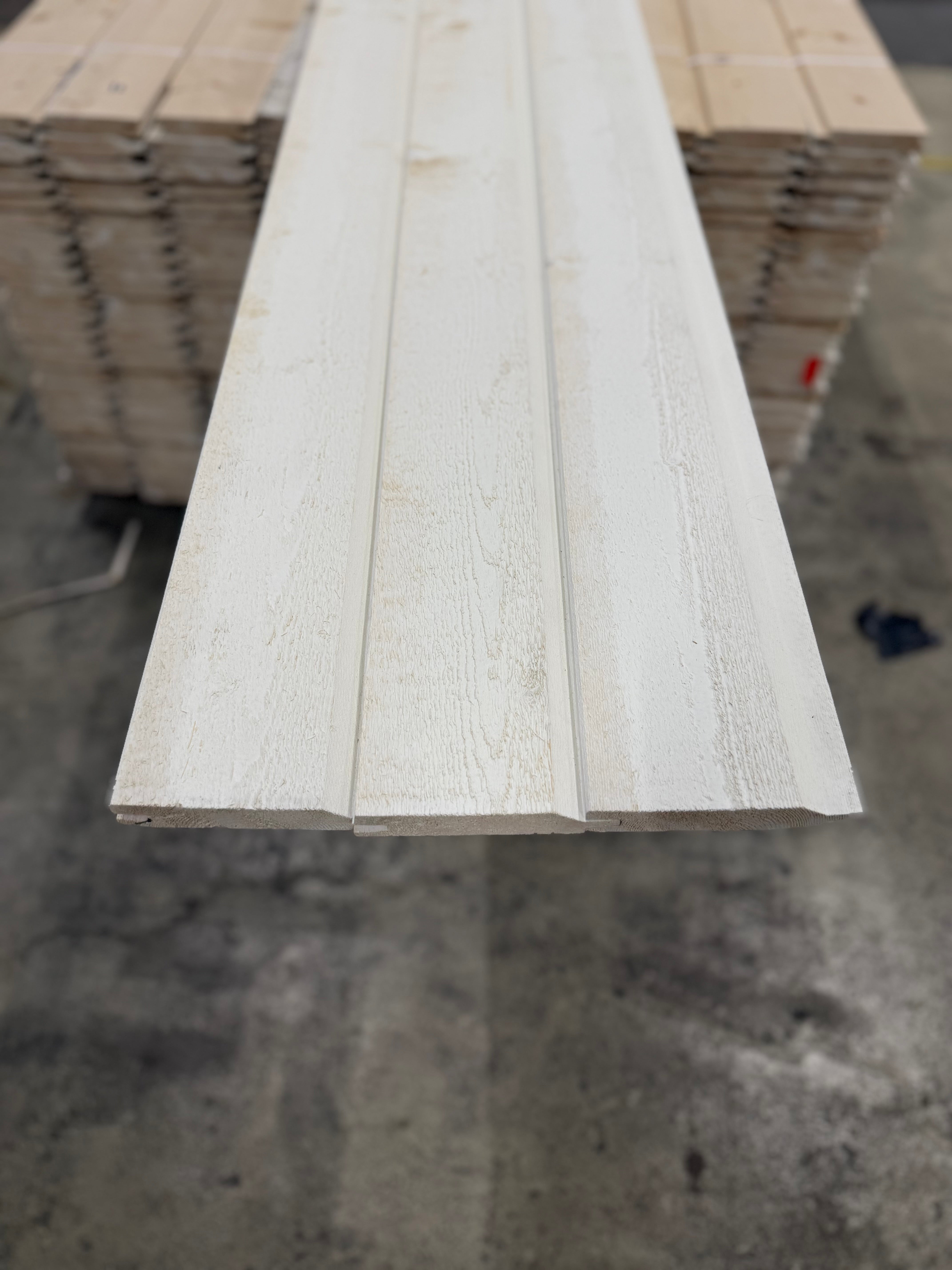 Paket Enkelfasspont 22×120 – 225 st (4.50 m) Grundmålad Vit