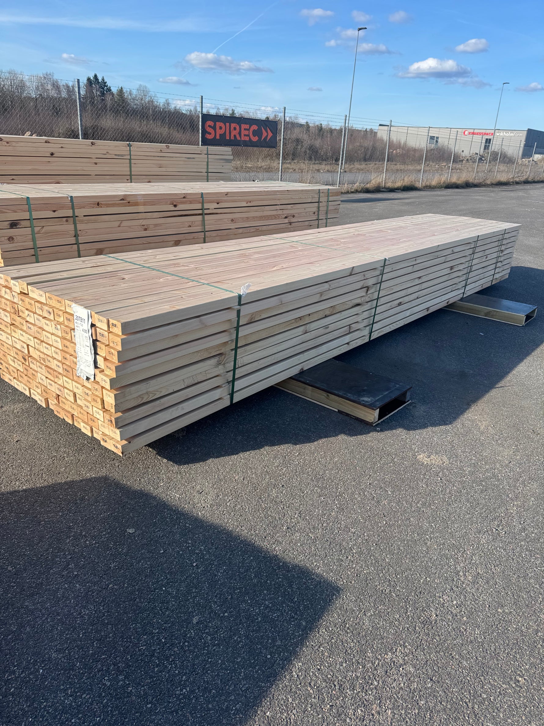 Paket Reglar 48x73 mm – 140 st (4,80 m, furu)