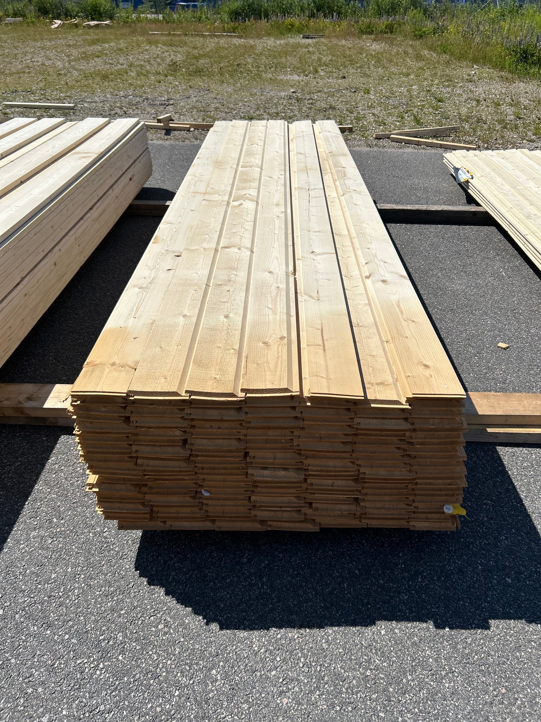 Paket Enkelfas Ändspont 22x145mm 3.60m 139st Obehandlad