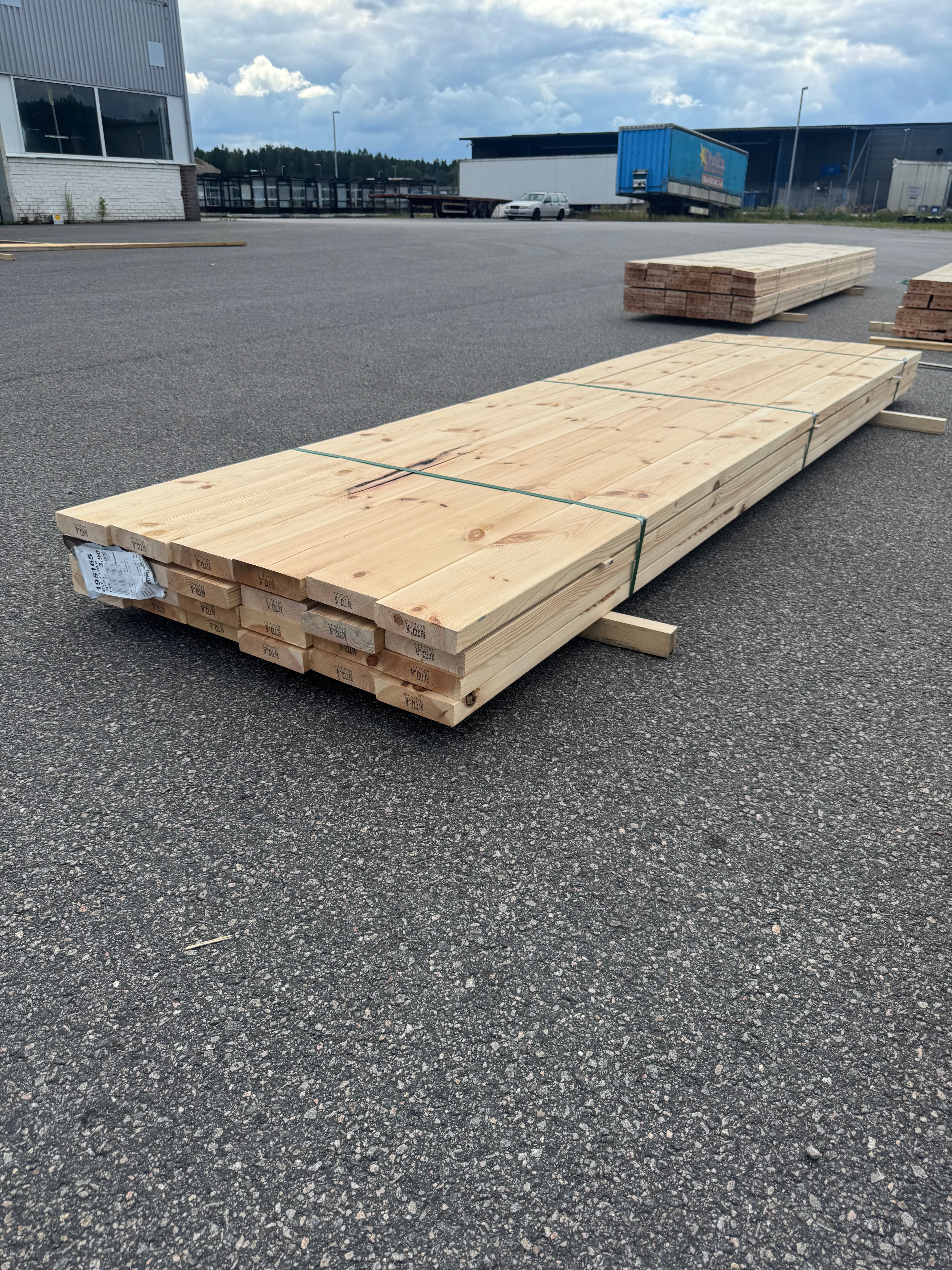 Paket Reglar 45x170 – 24 st (3,90 m, furu)